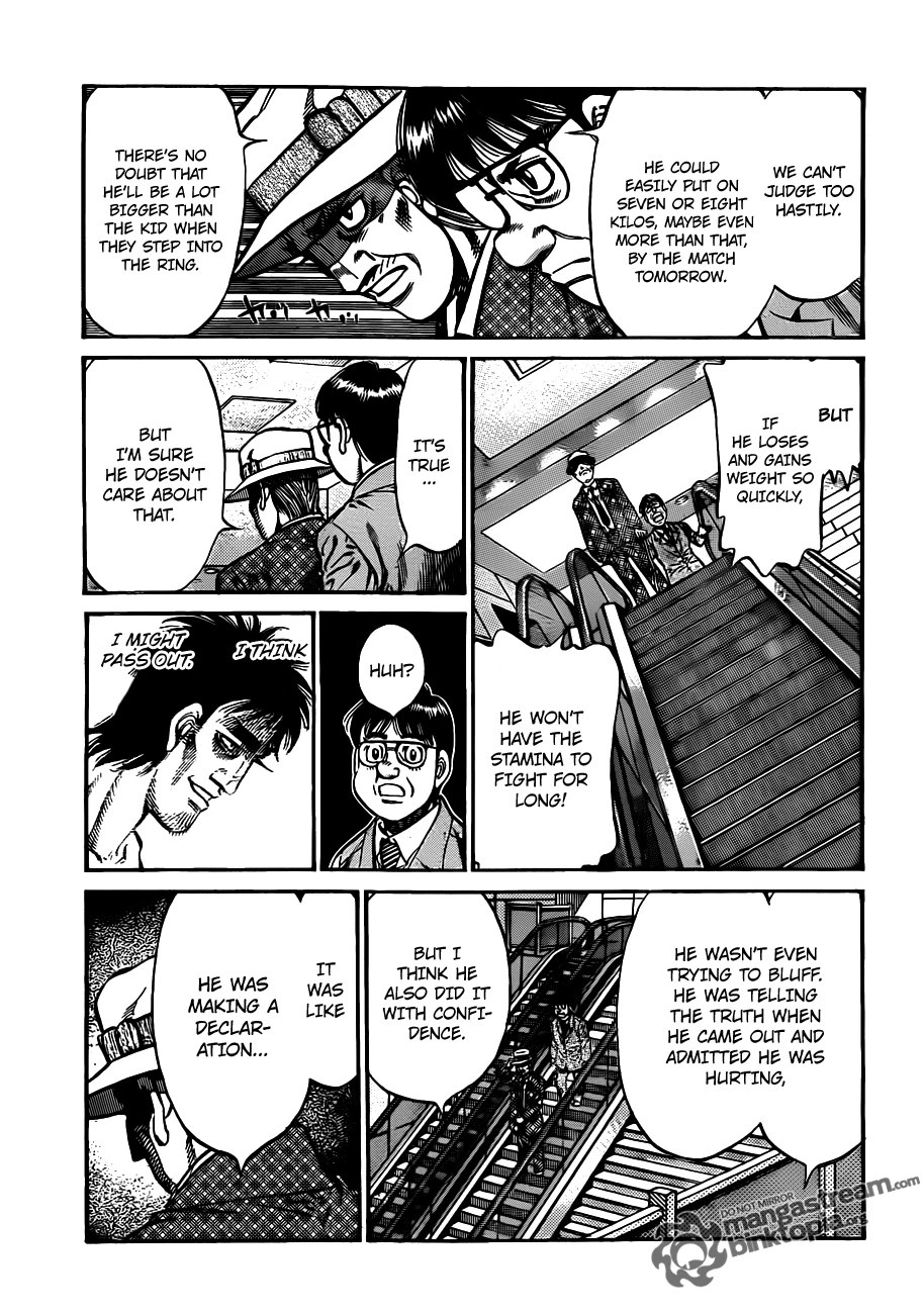 Hajime no Ippo Chapter 927 — page 16