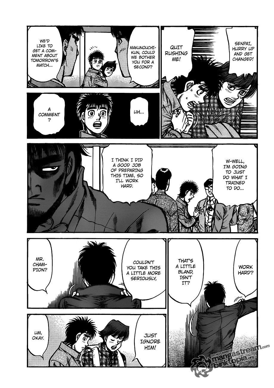 Hajime no Ippo Chapter 927 — page 18