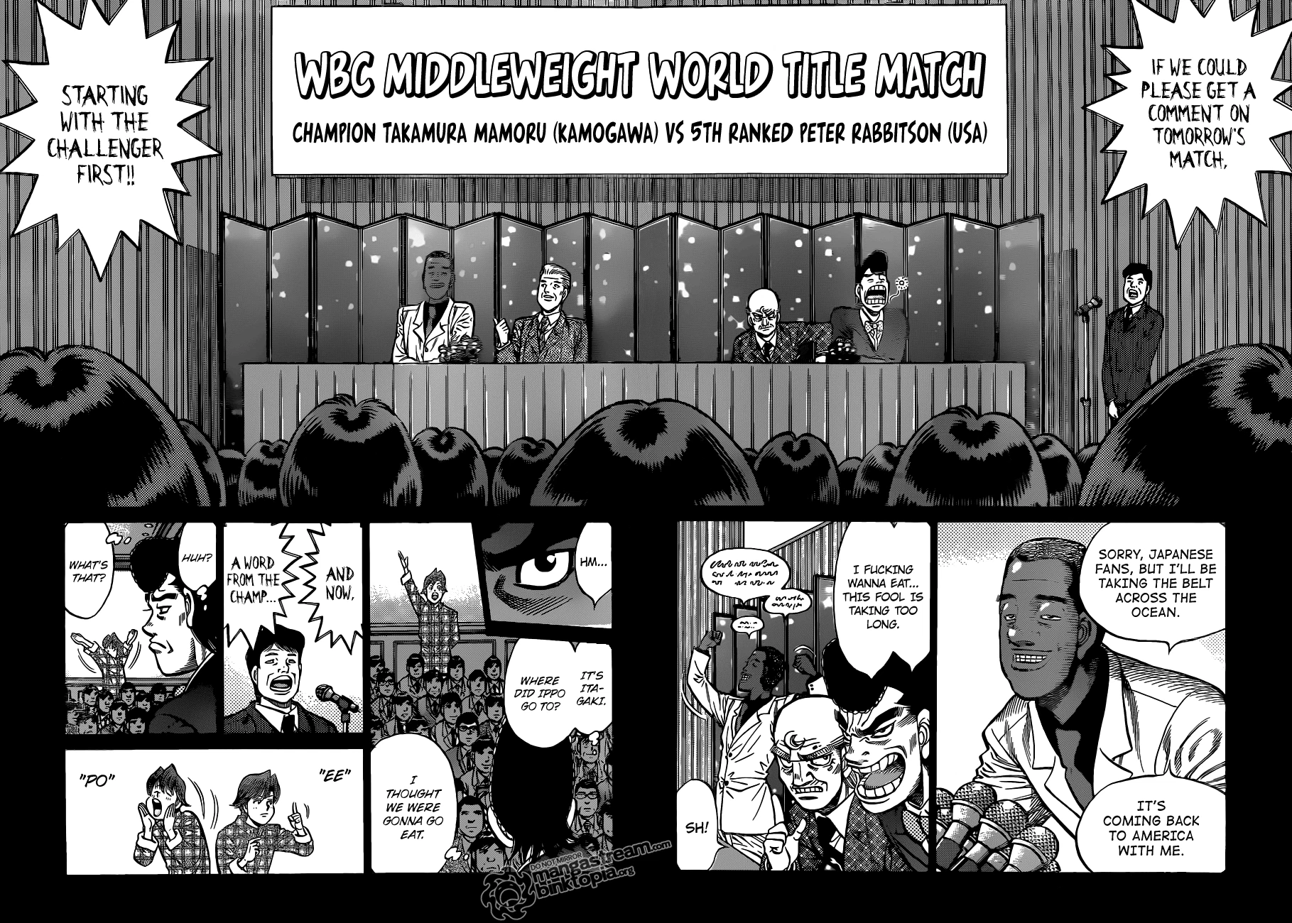 Hajime no Ippo Chapter 928 — page 14