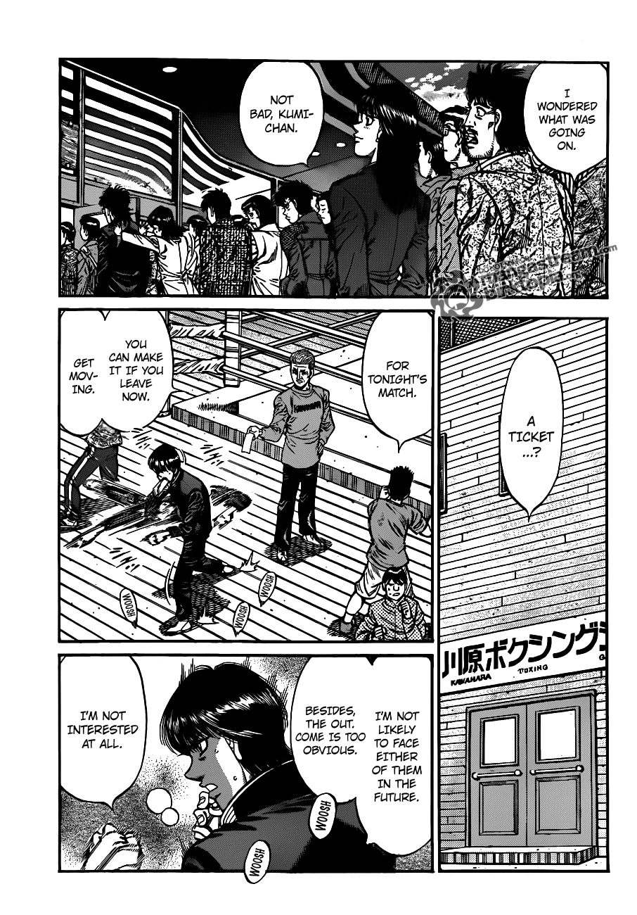 Hajime no Ippo Chapter 929 — page 9