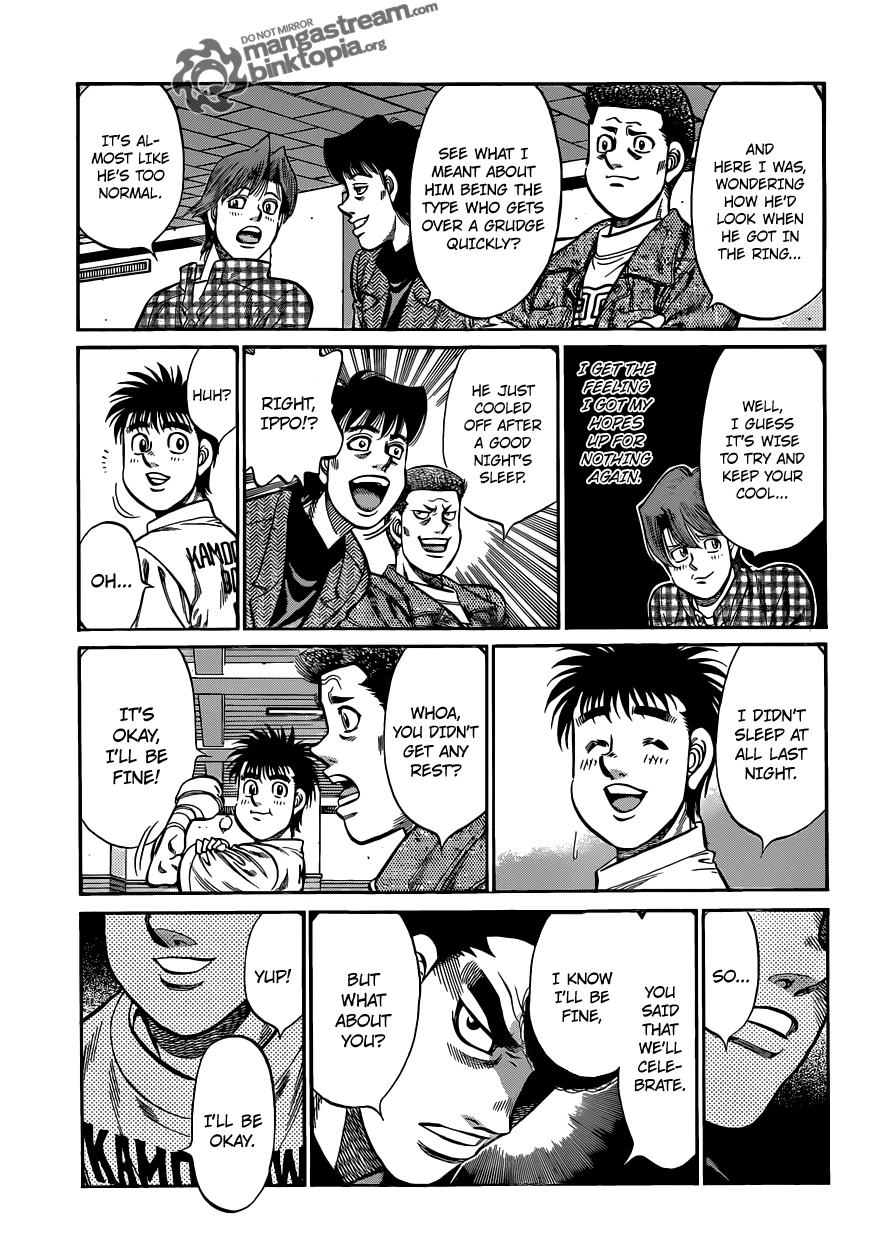 Hajime no Ippo Chapter 929 — page 15