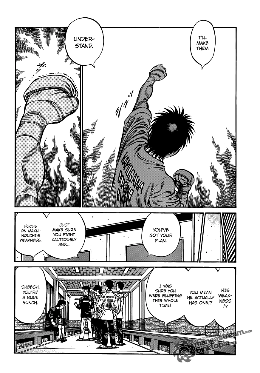 Hajime no Ippo Chapter 930 — page 6