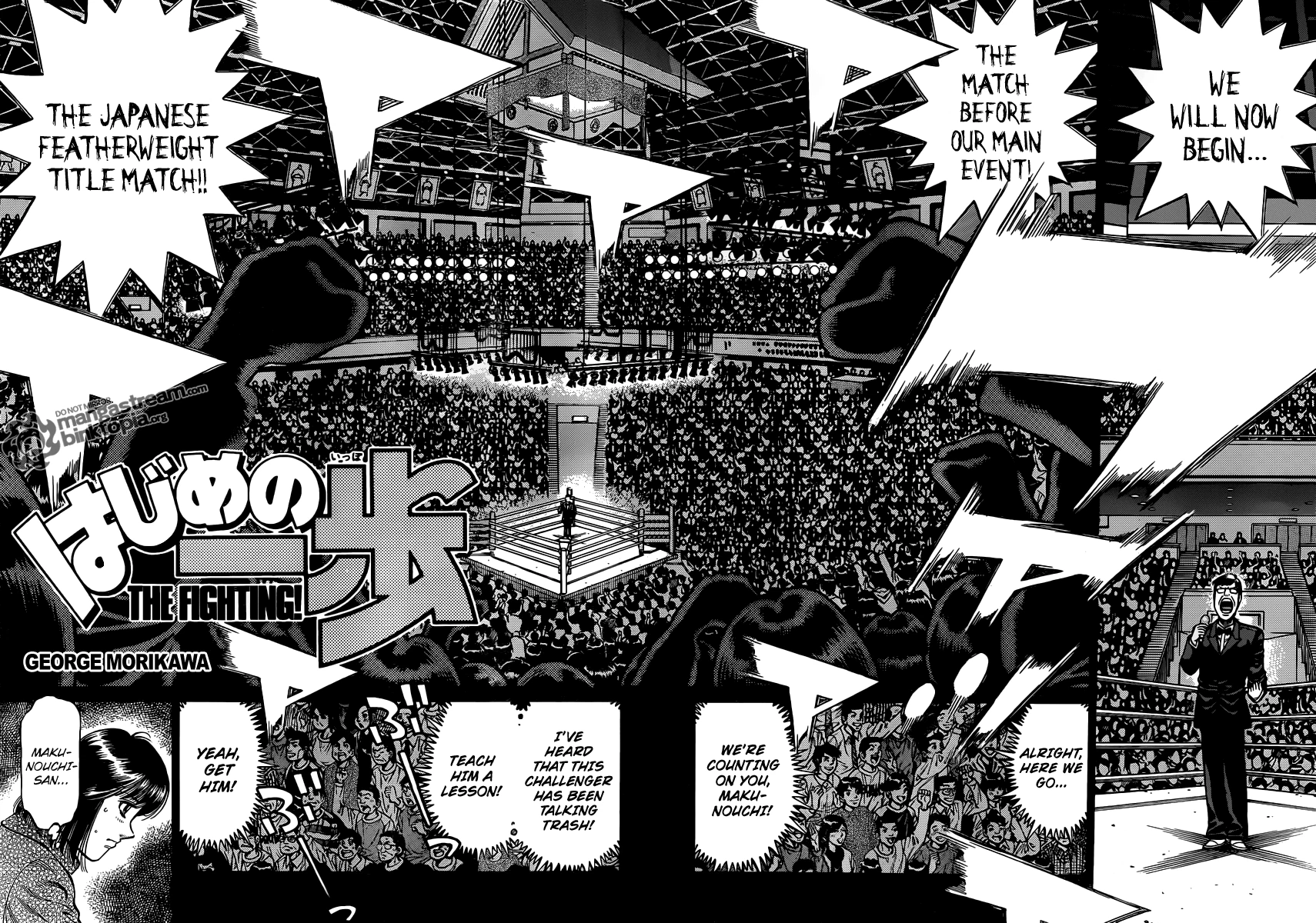Hajime no Ippo Chapter 931 — page 3