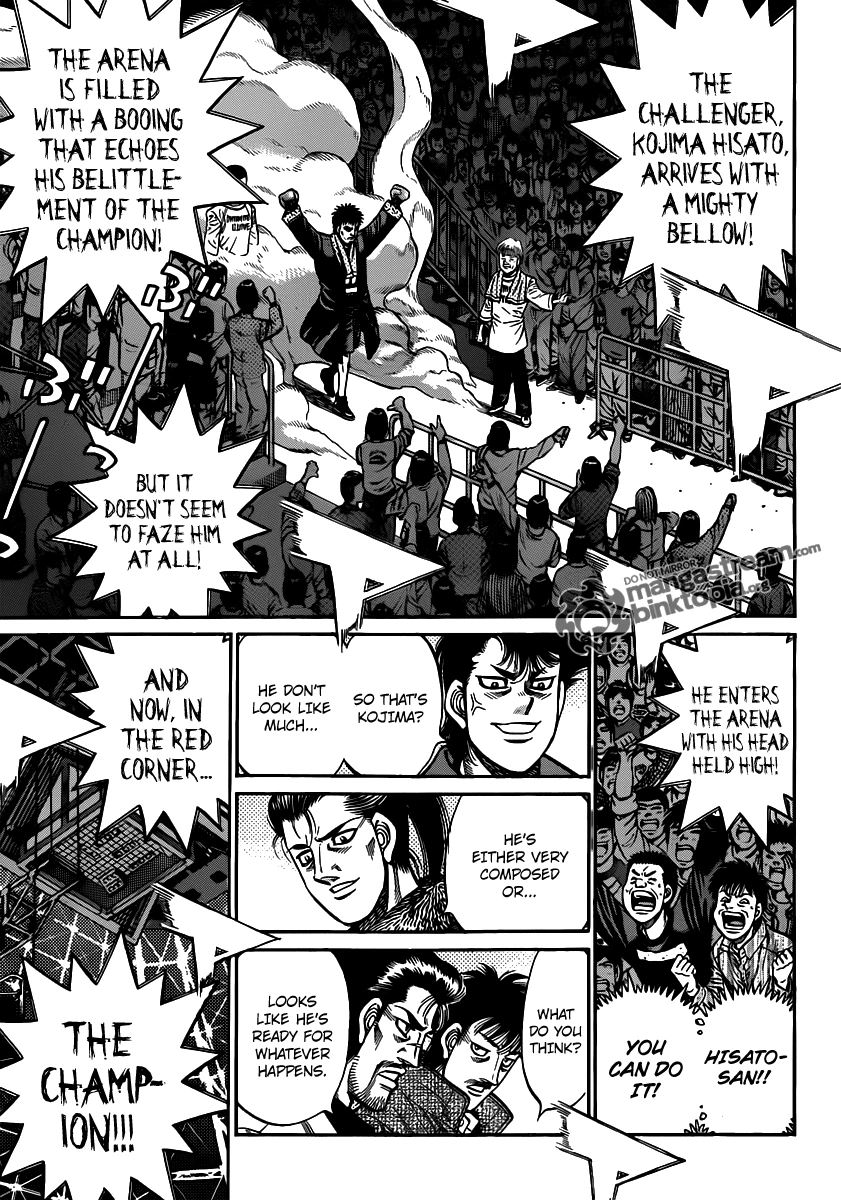 Hajime no Ippo Chapter 931 — page 9