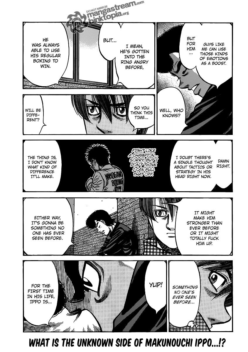 Hajime no Ippo Chapter 931 — page 13