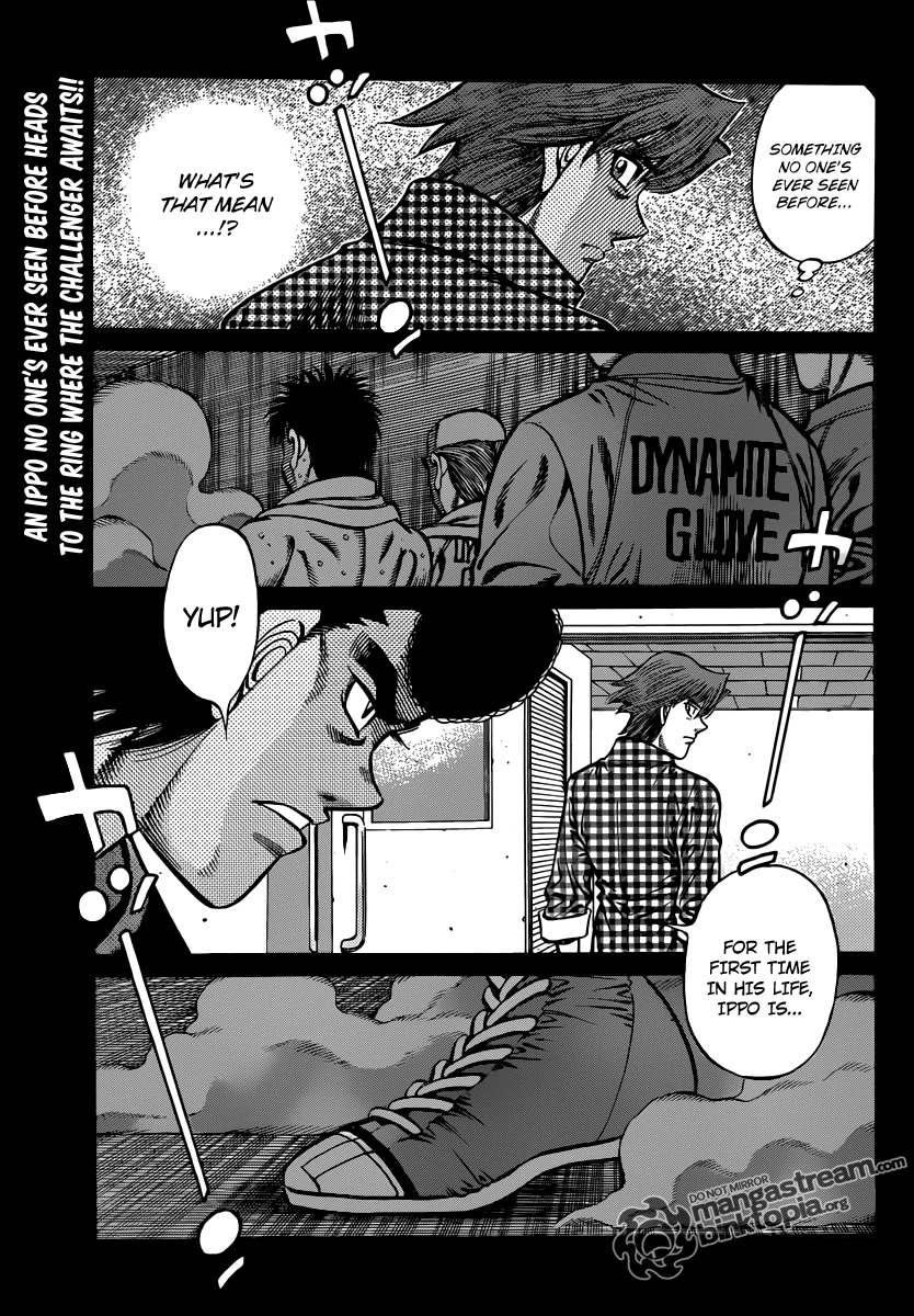 Hajime no Ippo Chapter 932 — page 1