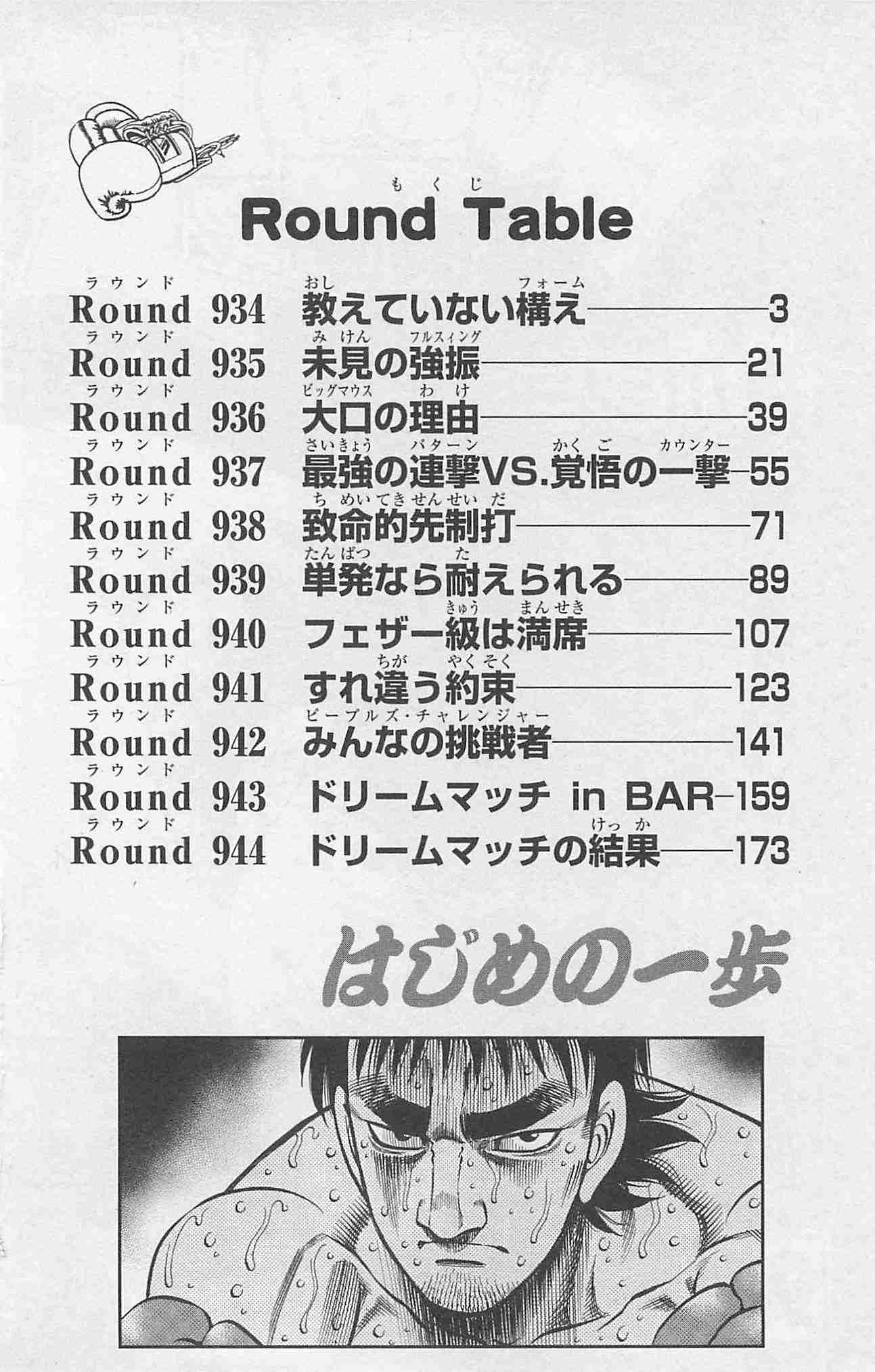Hajime no Ippo Chapter 934 — page 4