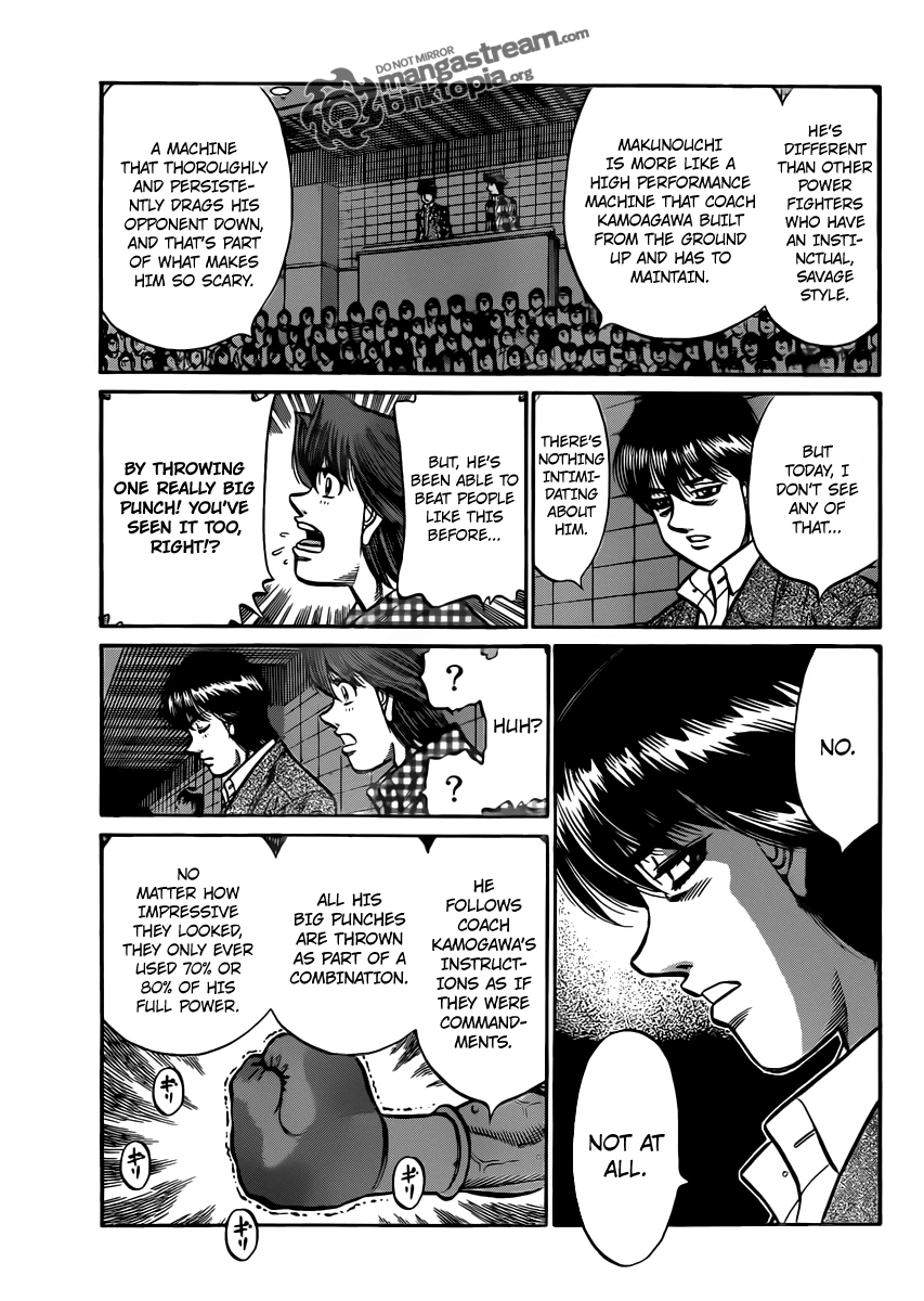 Hajime no Ippo Chapter 935 — page 7