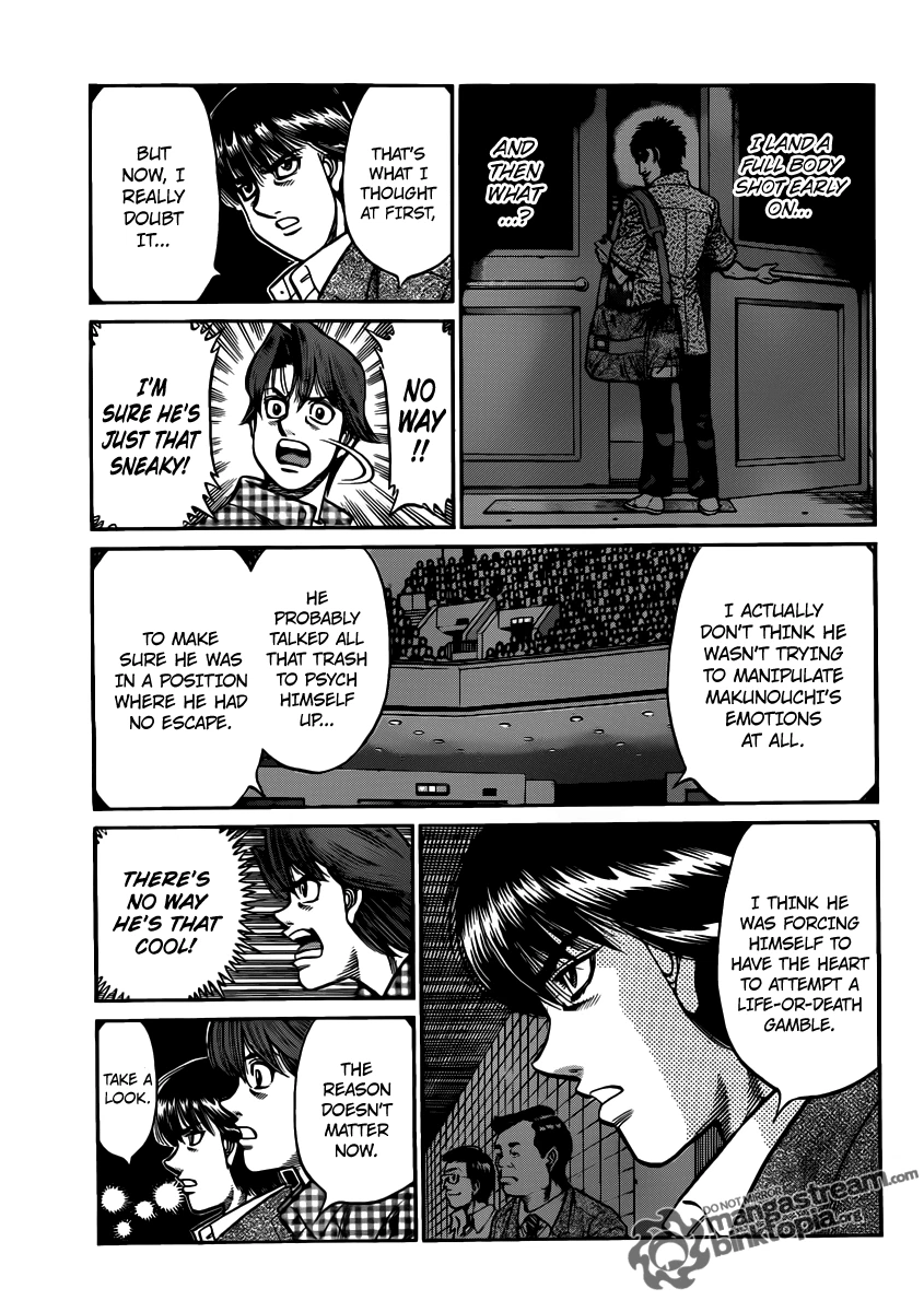 Hajime no Ippo Chapter 936 — page 8