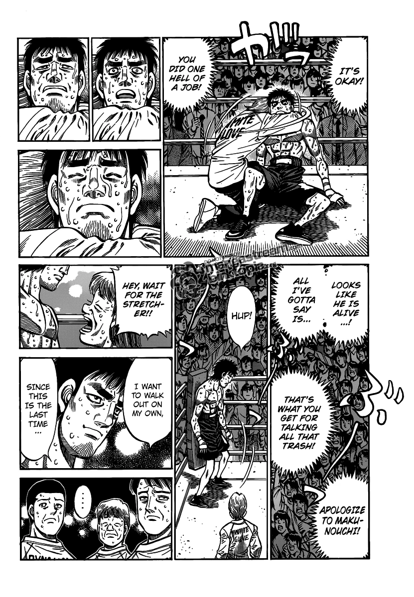 Hajime no Ippo Chapter 940 — page 3