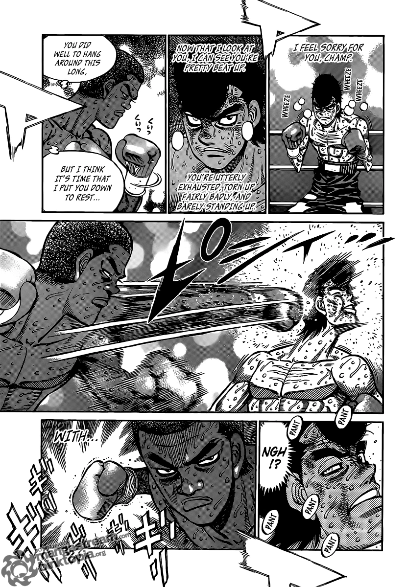 Hajime no Ippo Chapter 942 — page 13