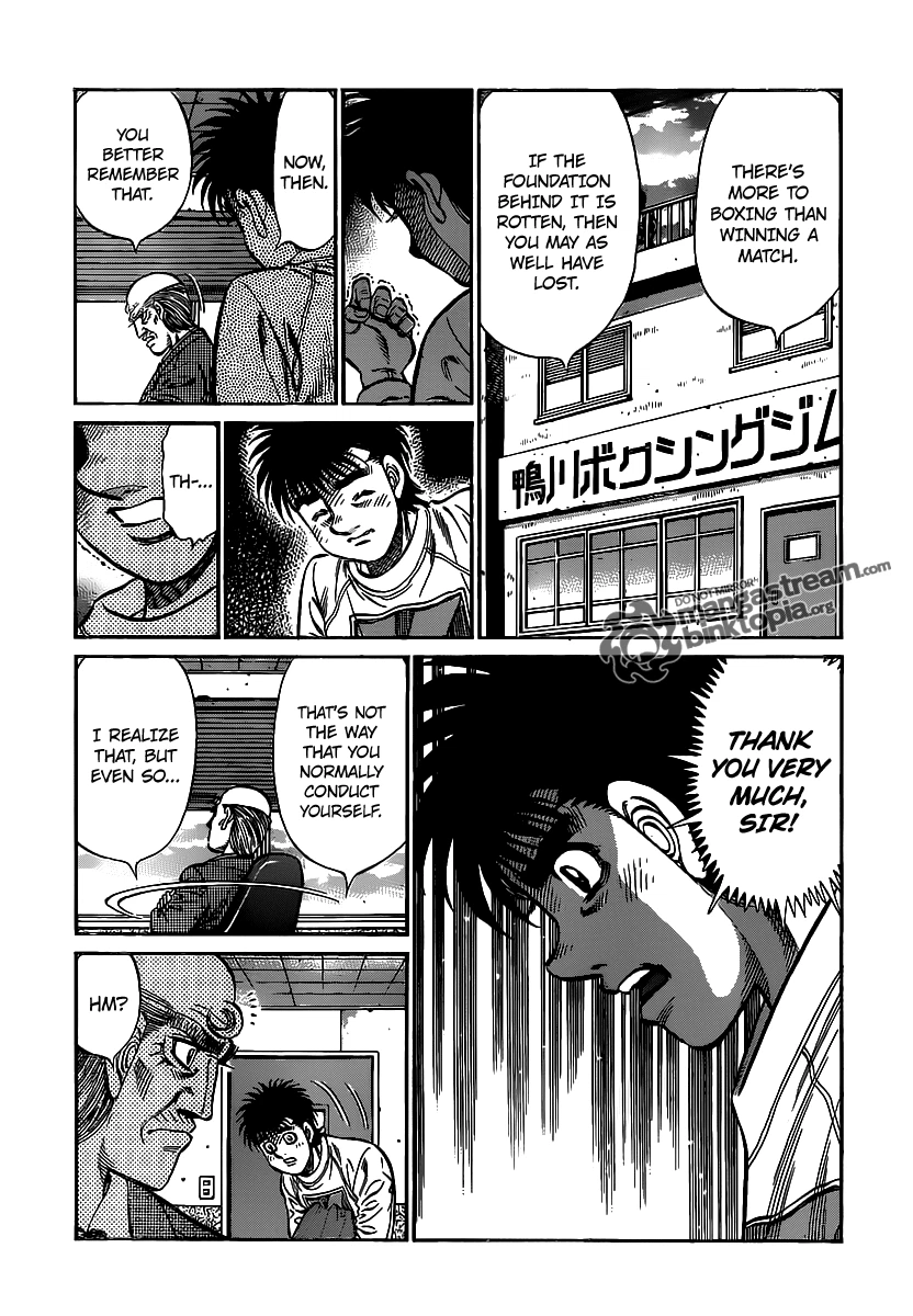Hajime no Ippo Chapter 944 — page 15