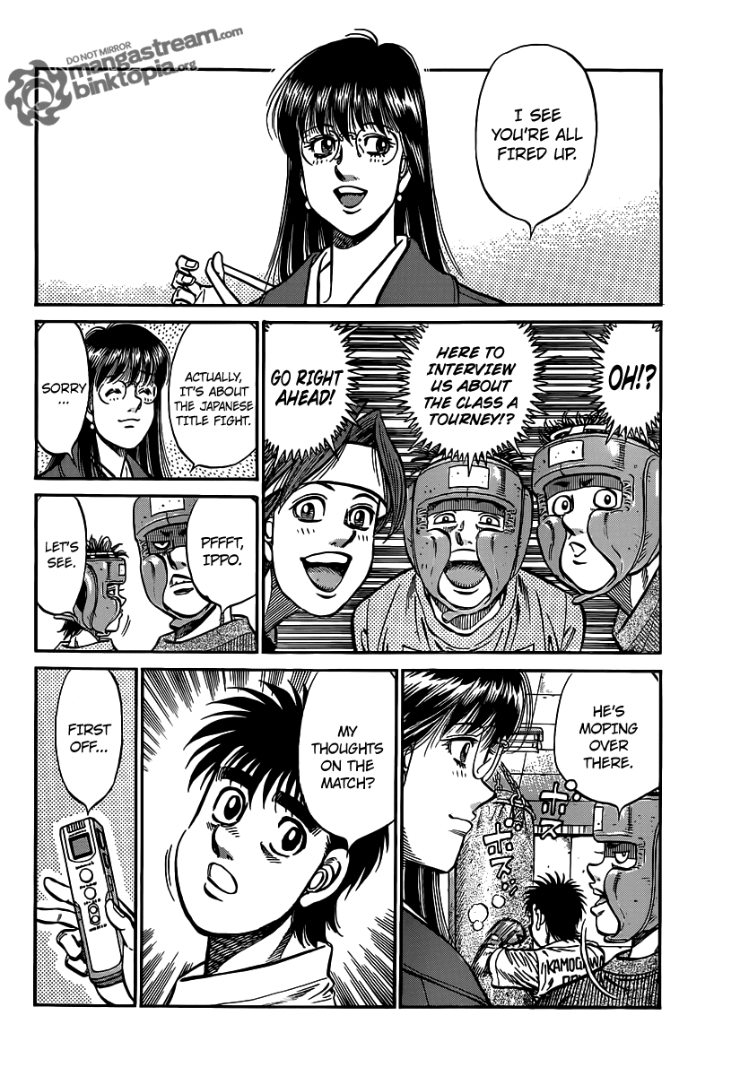 Hajime no Ippo Chapter 945 — page 6