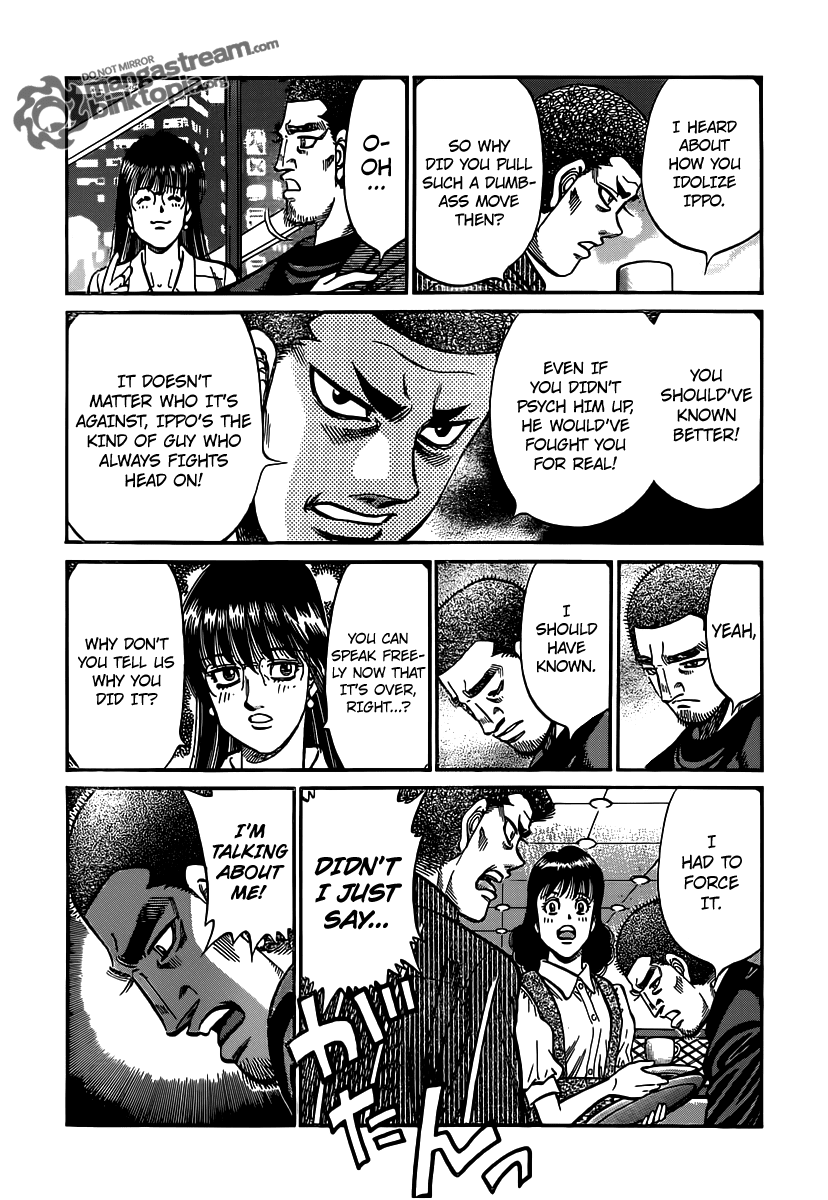 Hajime no Ippo Chapter 945 — page 17