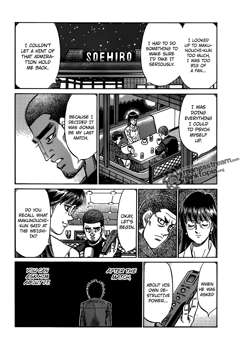 Hajime no Ippo Chapter 945 — page 18