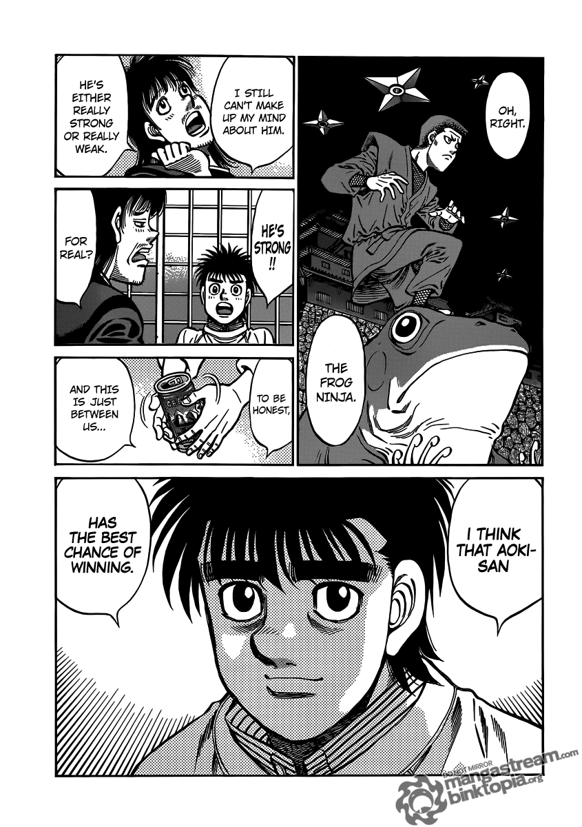 Hajime no Ippo Chapter 947 — page 13