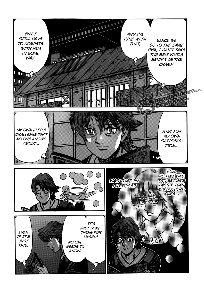 Hajime no Ippo Chapter 952 — page 11