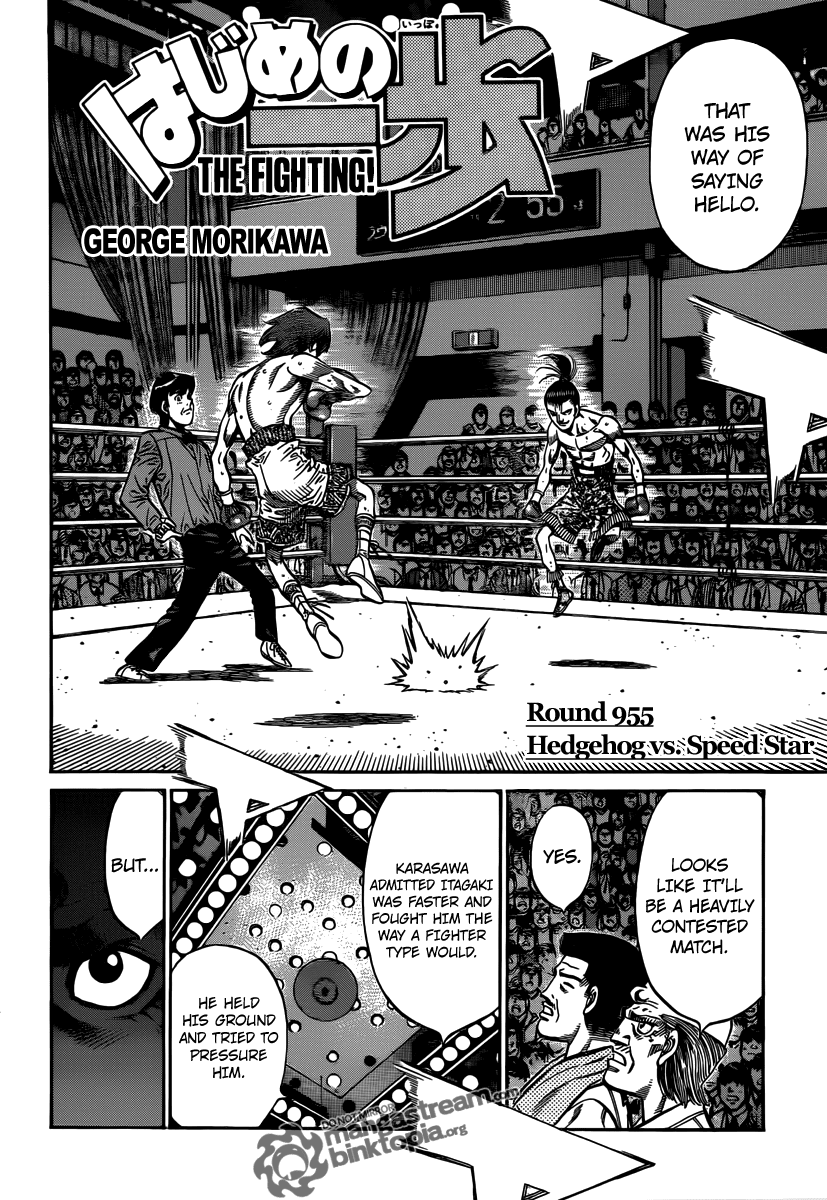 Hajime no Ippo Chapter 955 — page 10