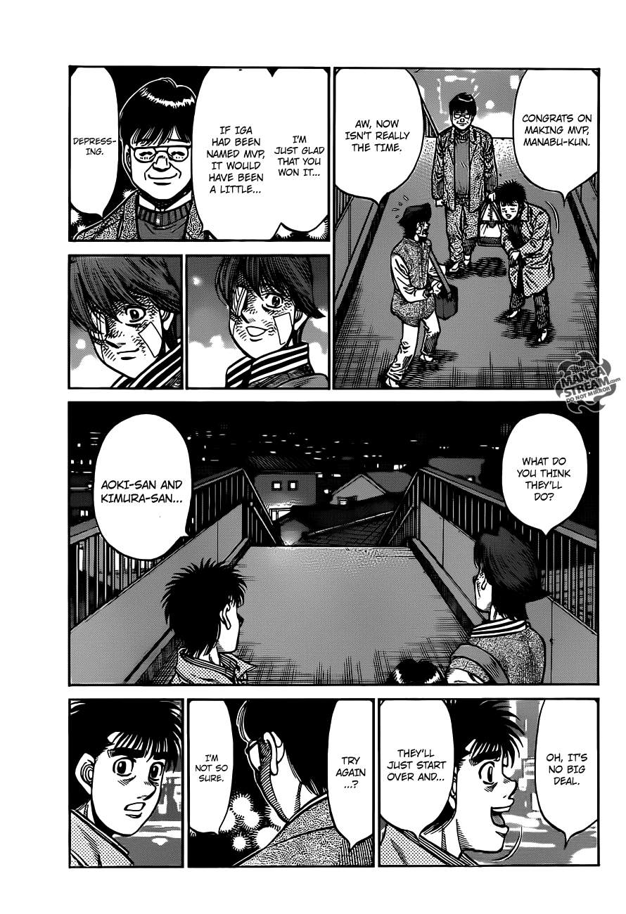 Hajime no Ippo Chapter 977 — page 6
