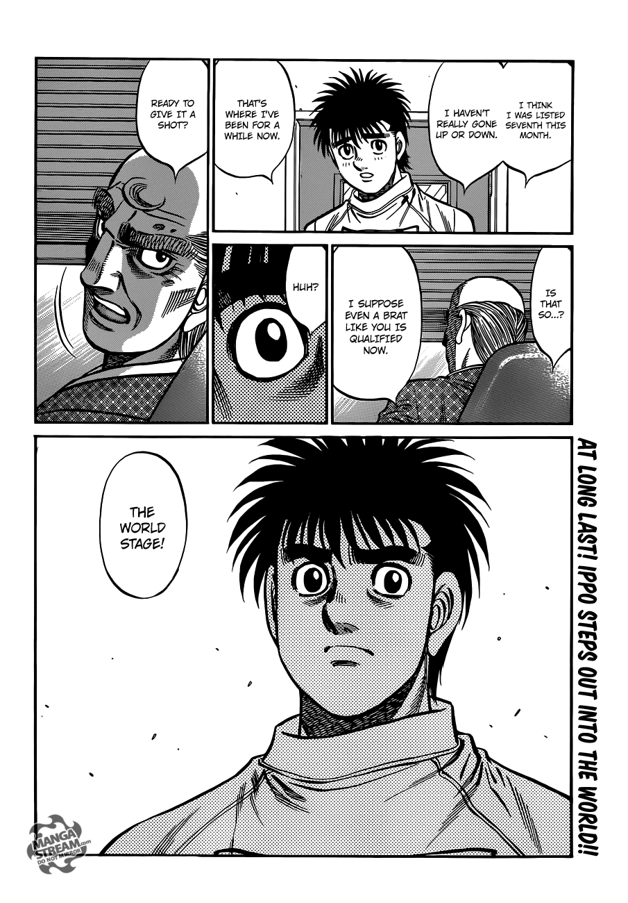 Hajime no Ippo Chapter 980 — page 17