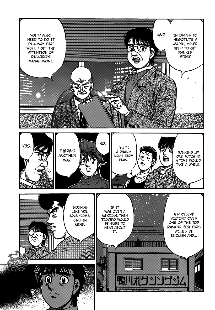 Hajime no Ippo Chapter 981 — page 6