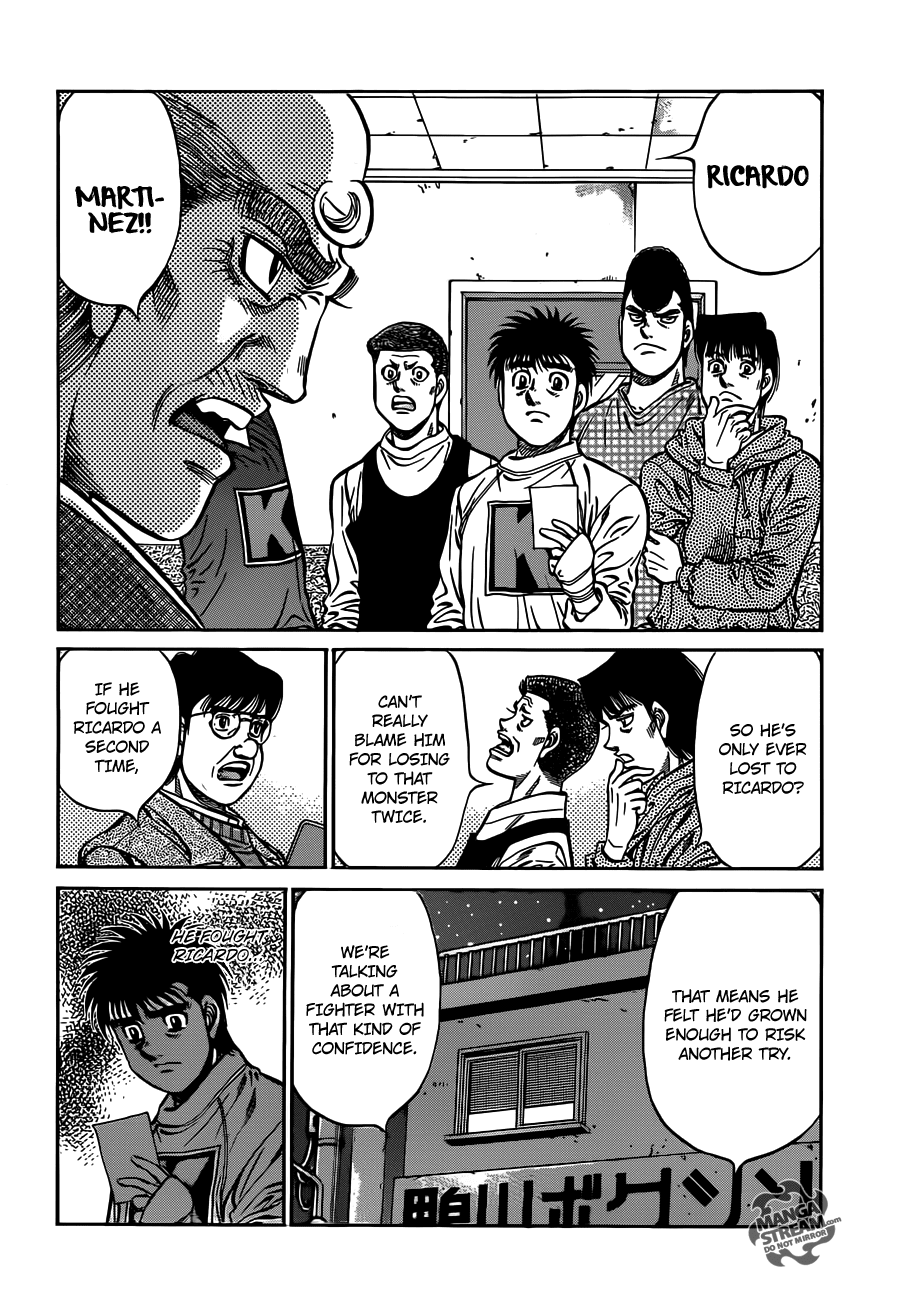 Hajime no Ippo Chapter 981 — page 9