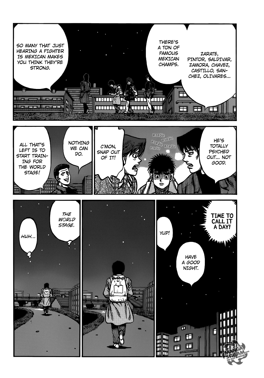 Hajime no Ippo Chapter 981 — page 15