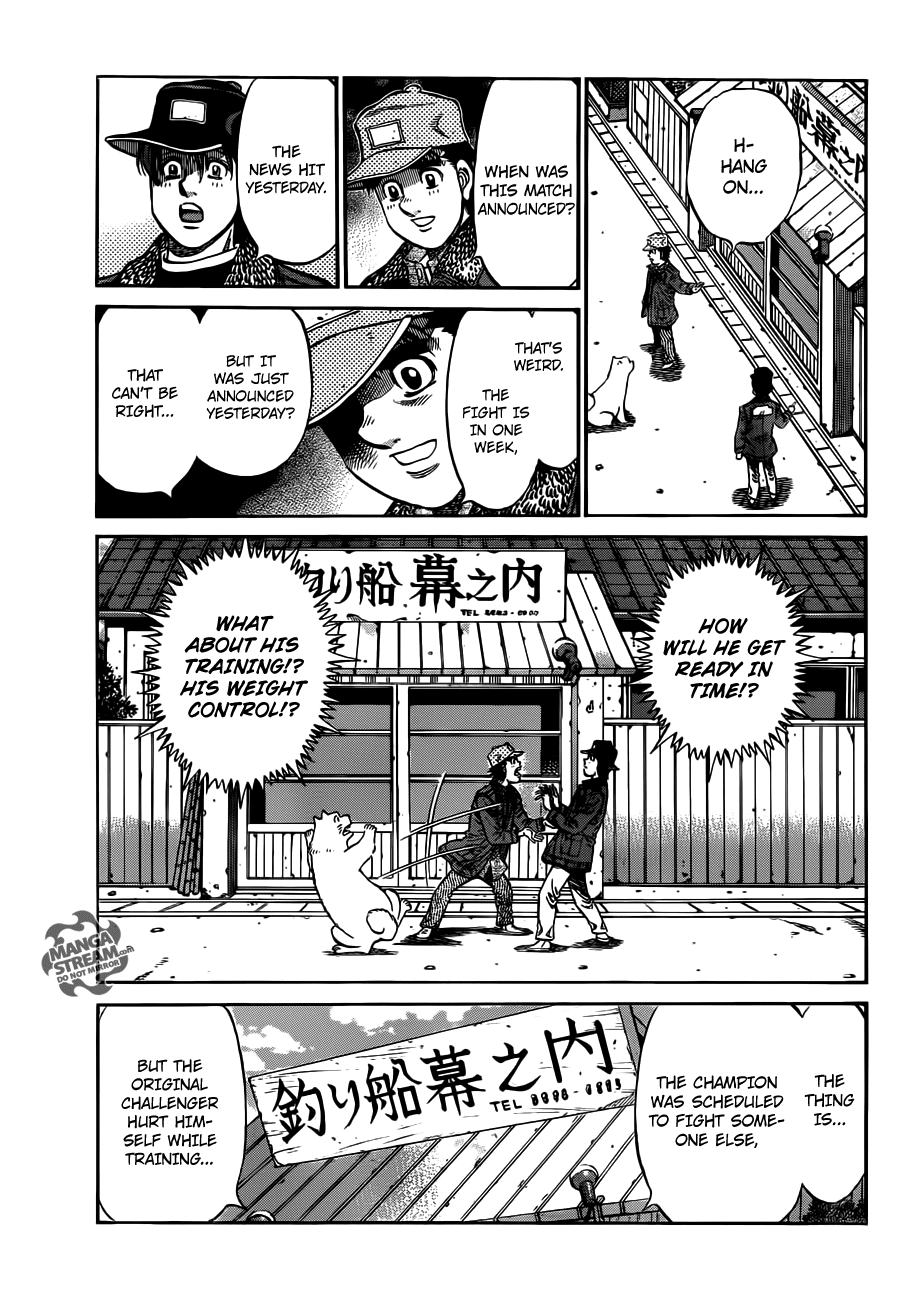 Hajime no Ippo Chapter 982 — page 6
