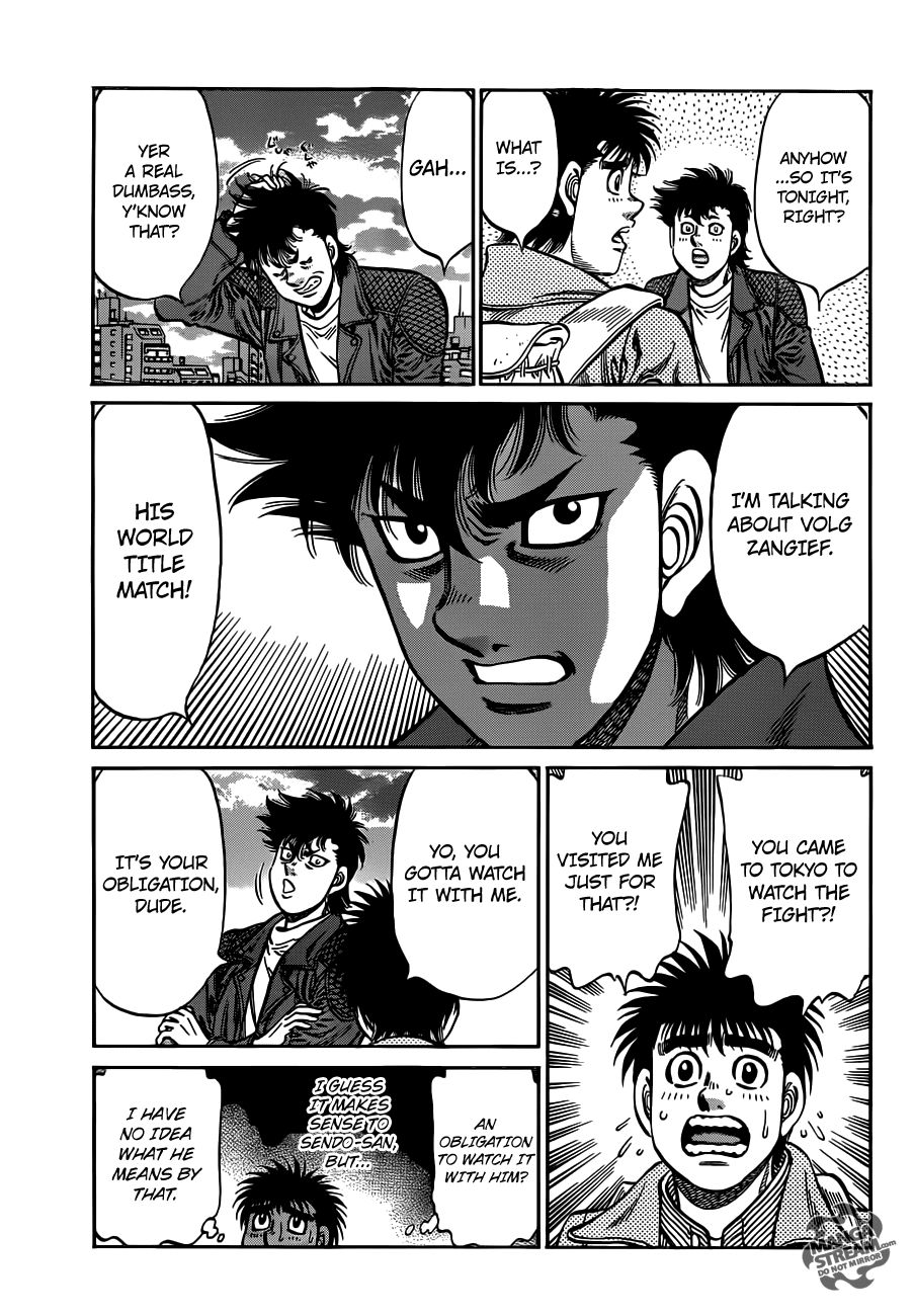 Hajime no Ippo Chapter 982 — page 20