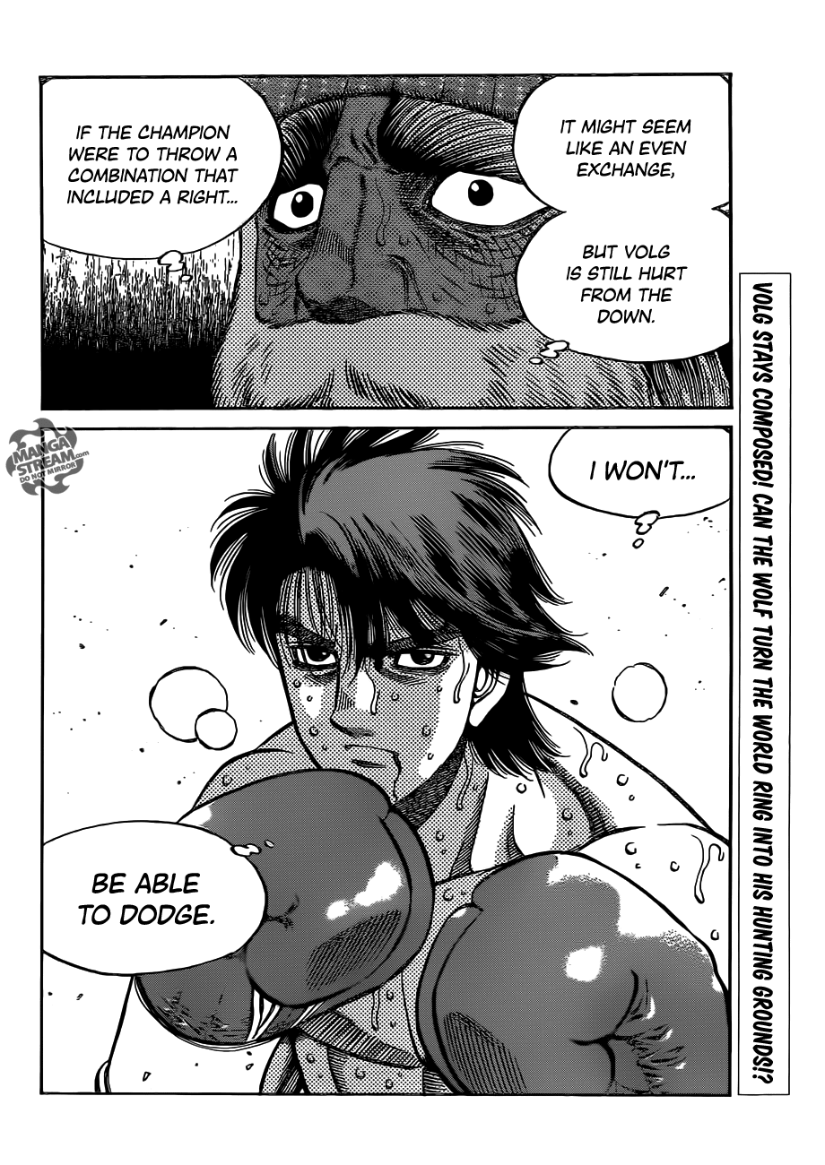 Hajime no Ippo Chapter 987 — page 15