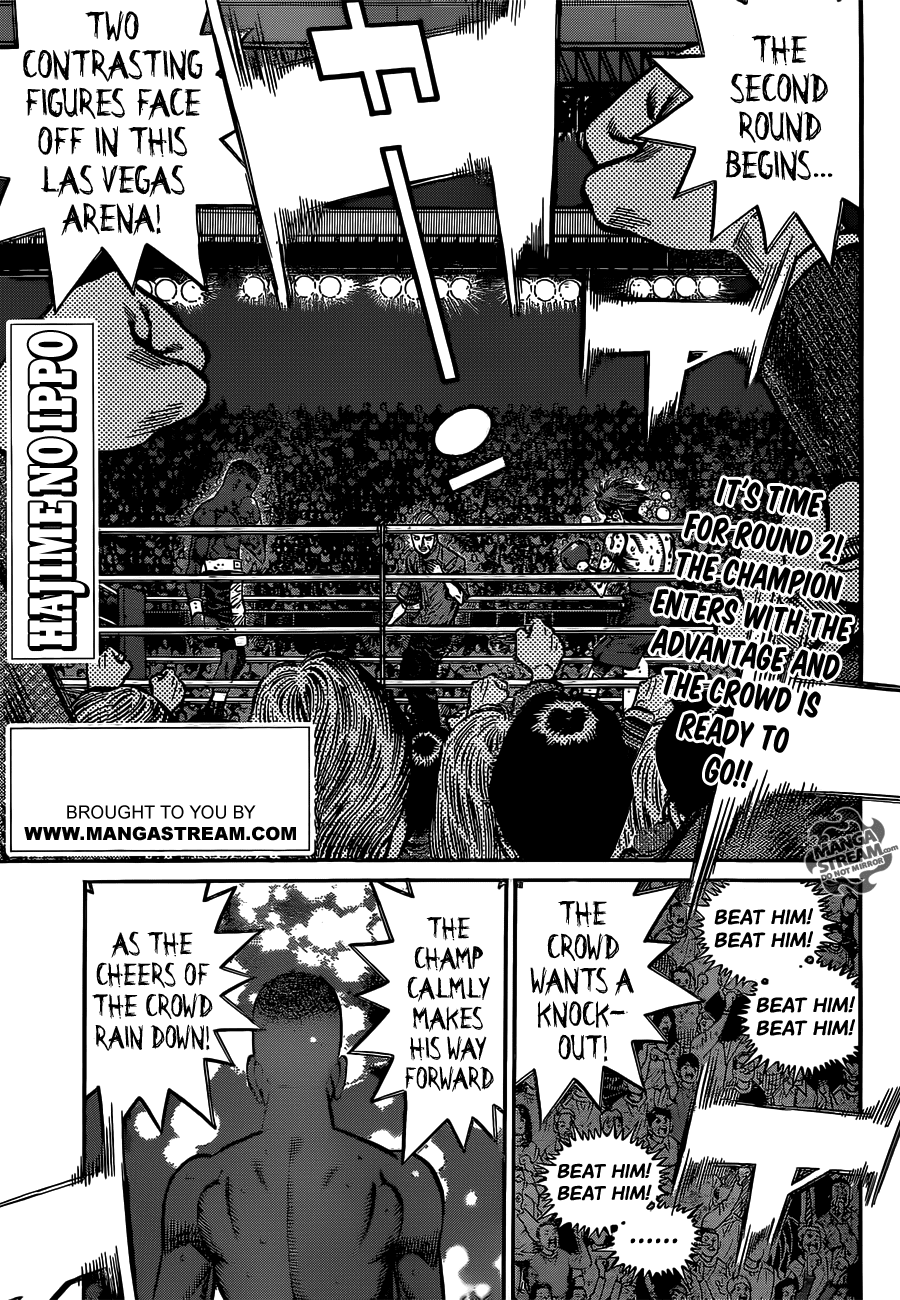 Hajime no Ippo Chapter 991 — page 1