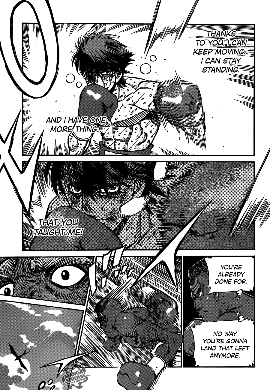 Hajime no Ippo Chapter 991 — page 9