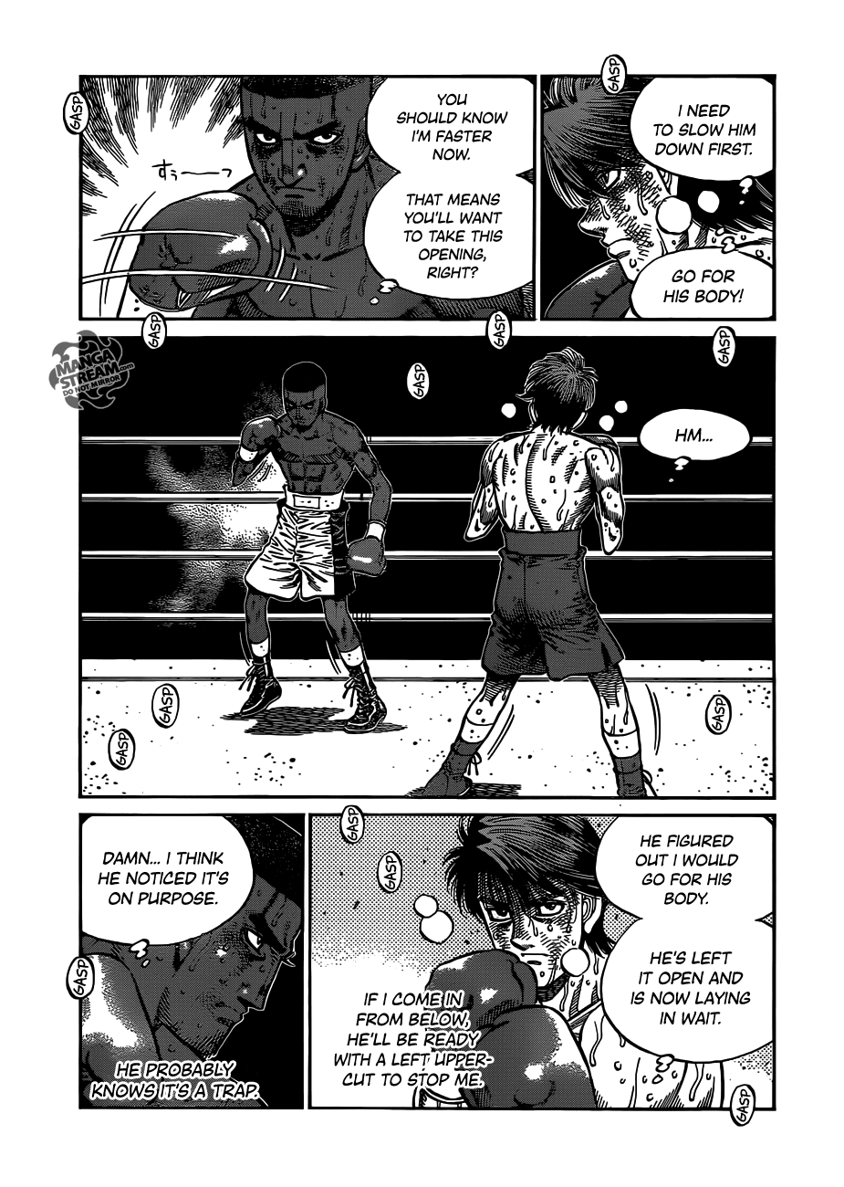 Hajime no Ippo Chapter 996 — page 6