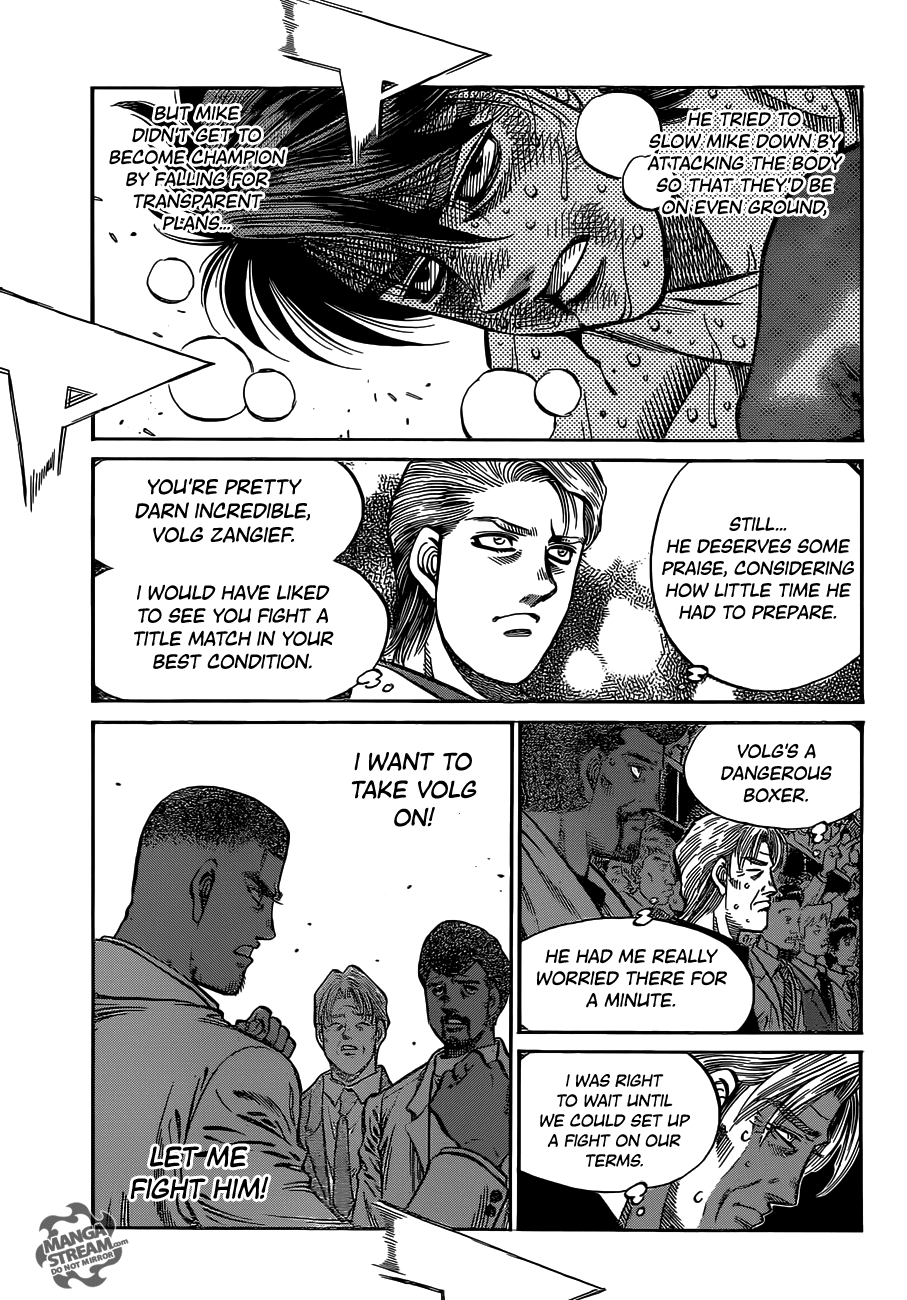 Hajime no Ippo Chapter 1000 — page 9
