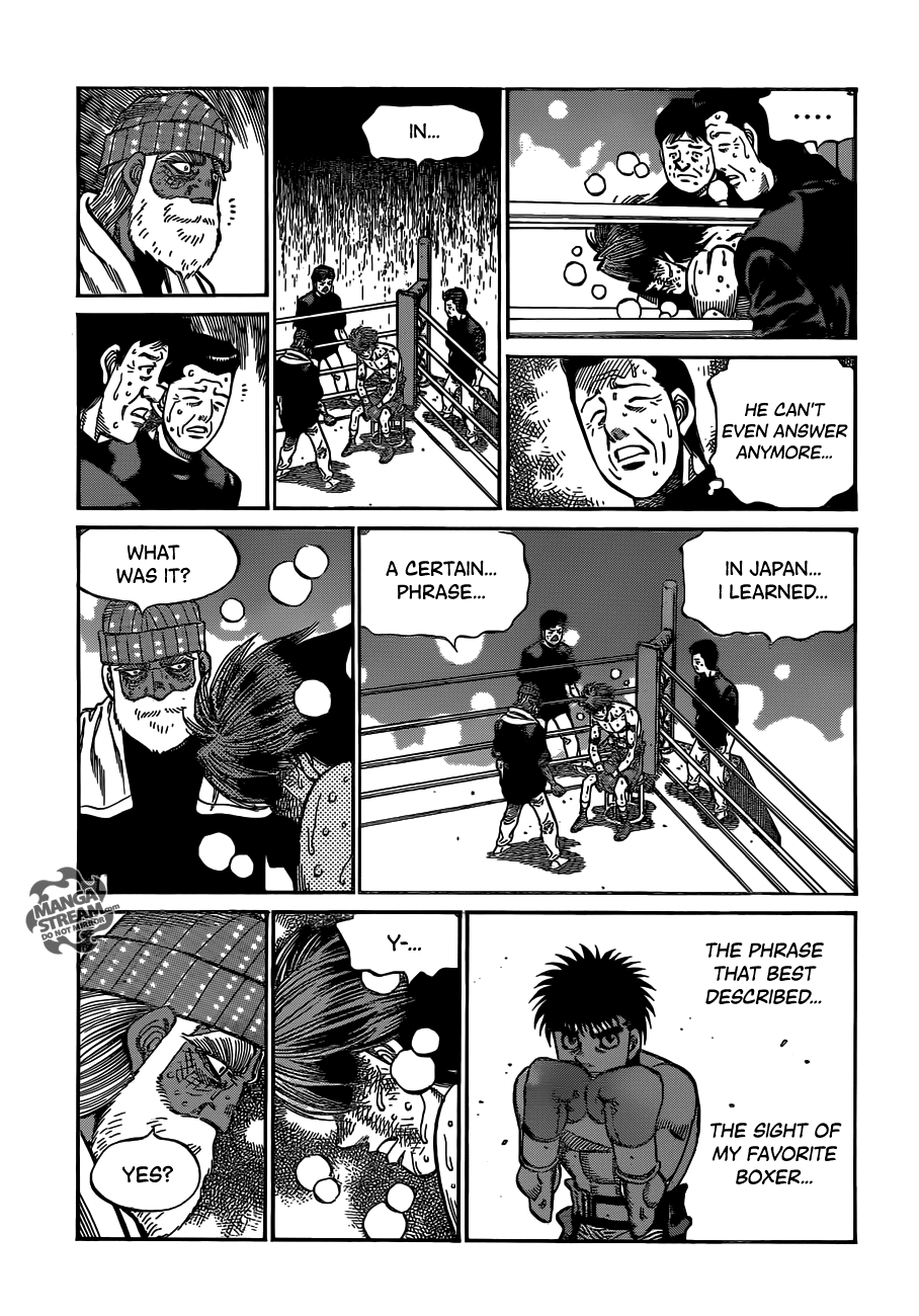 Hajime no Ippo Chapter 1000 — page 15