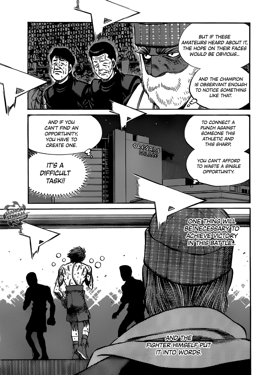 Hajime no Ippo Chapter 1001 — page 4