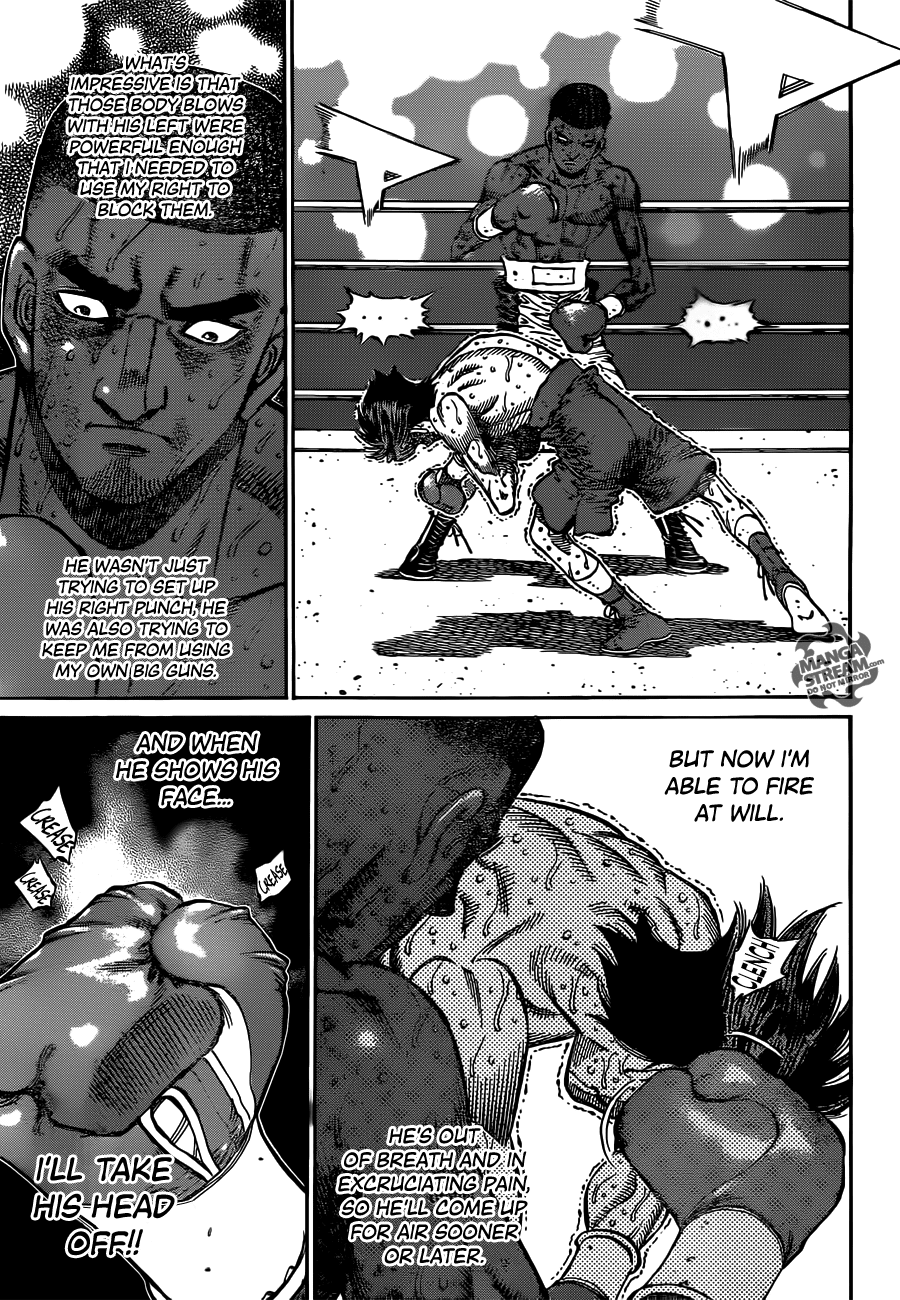 Hajime no Ippo Chapter 1002 — page 13