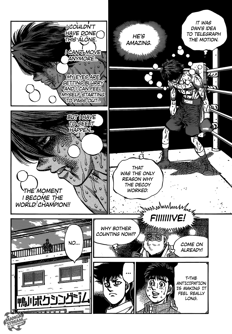 Hajime no Ippo Chapter 1004 — page 8