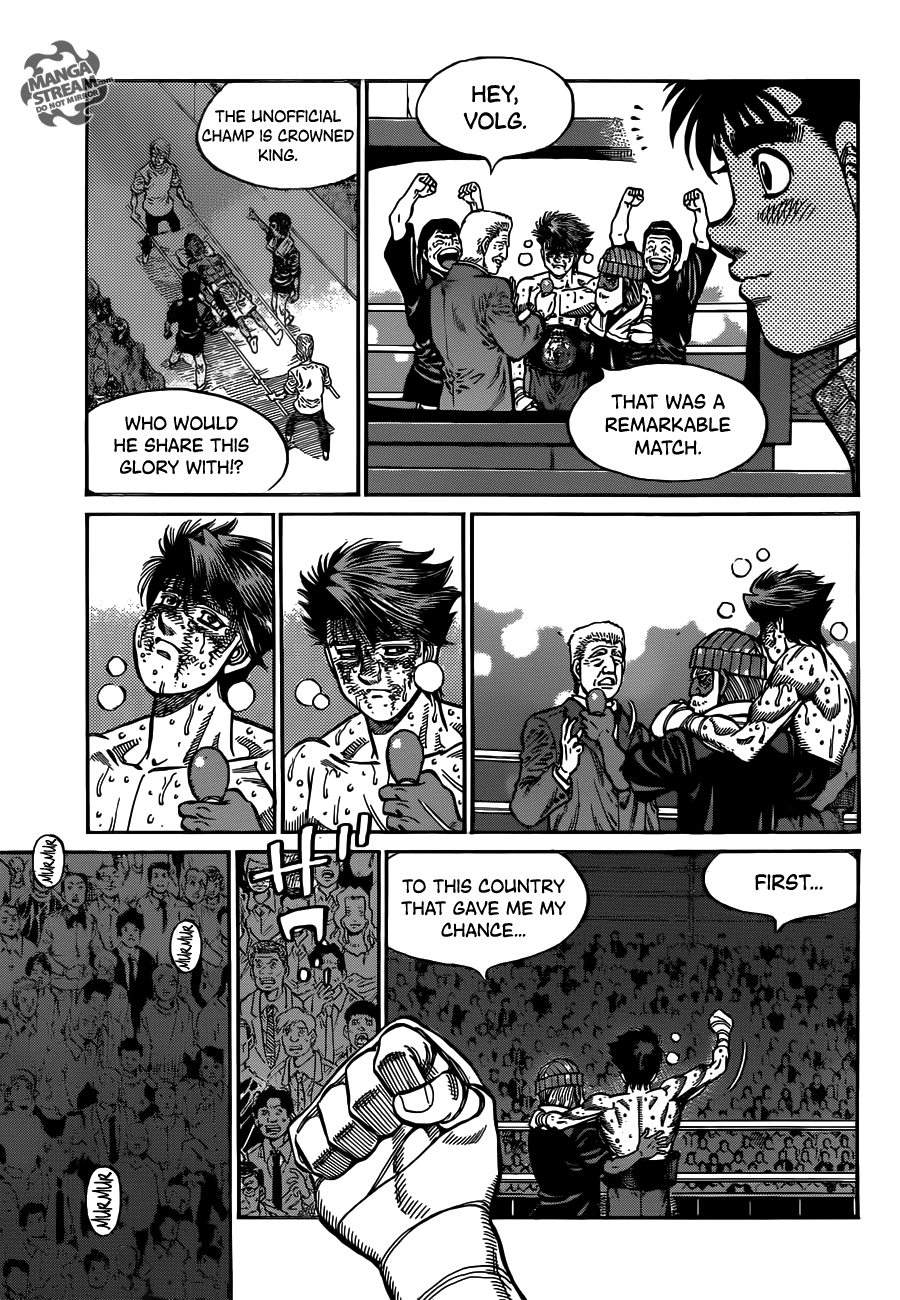 Hajime no Ippo Chapter 1007 — page 16