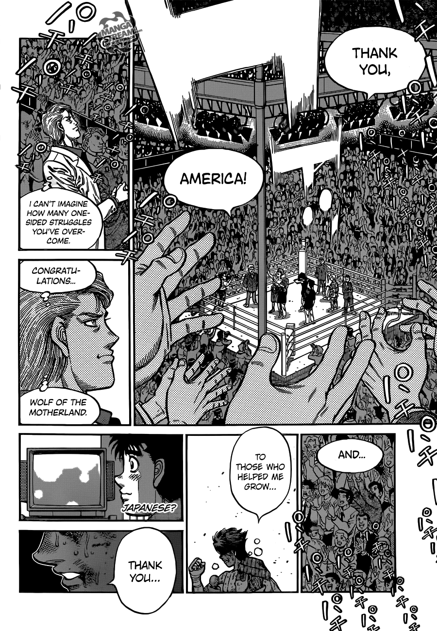 Hajime no Ippo Chapter 1007 — page 17