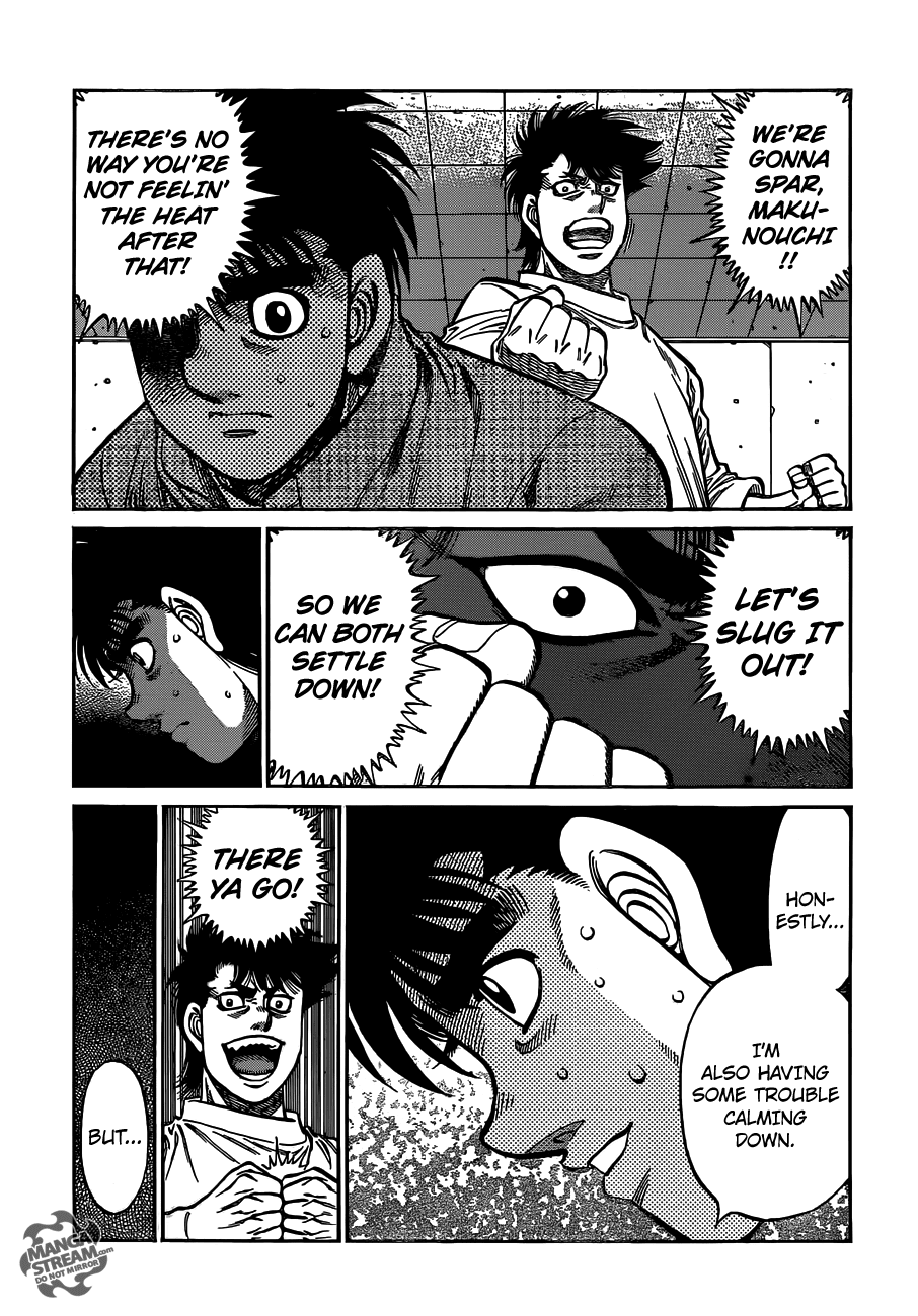 Hajime no Ippo Chapter 1008 — page 8