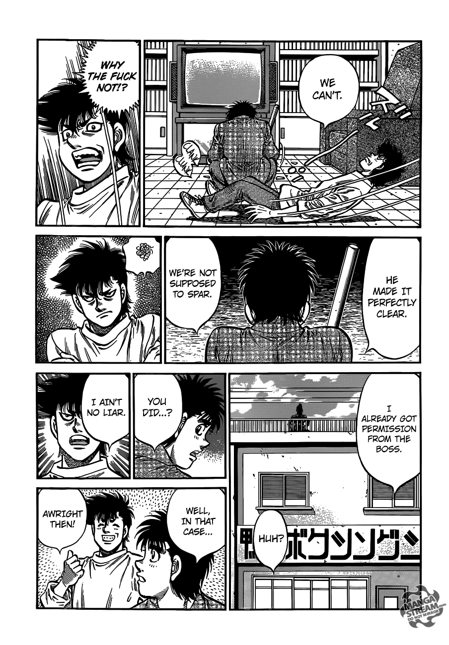 Hajime no Ippo Chapter 1008 — page 9