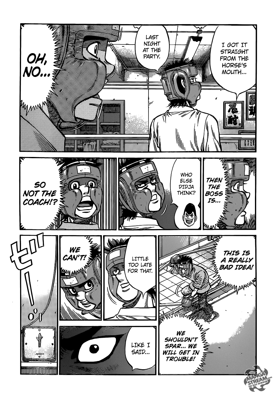 Hajime no Ippo Chapter 1008 — page 11