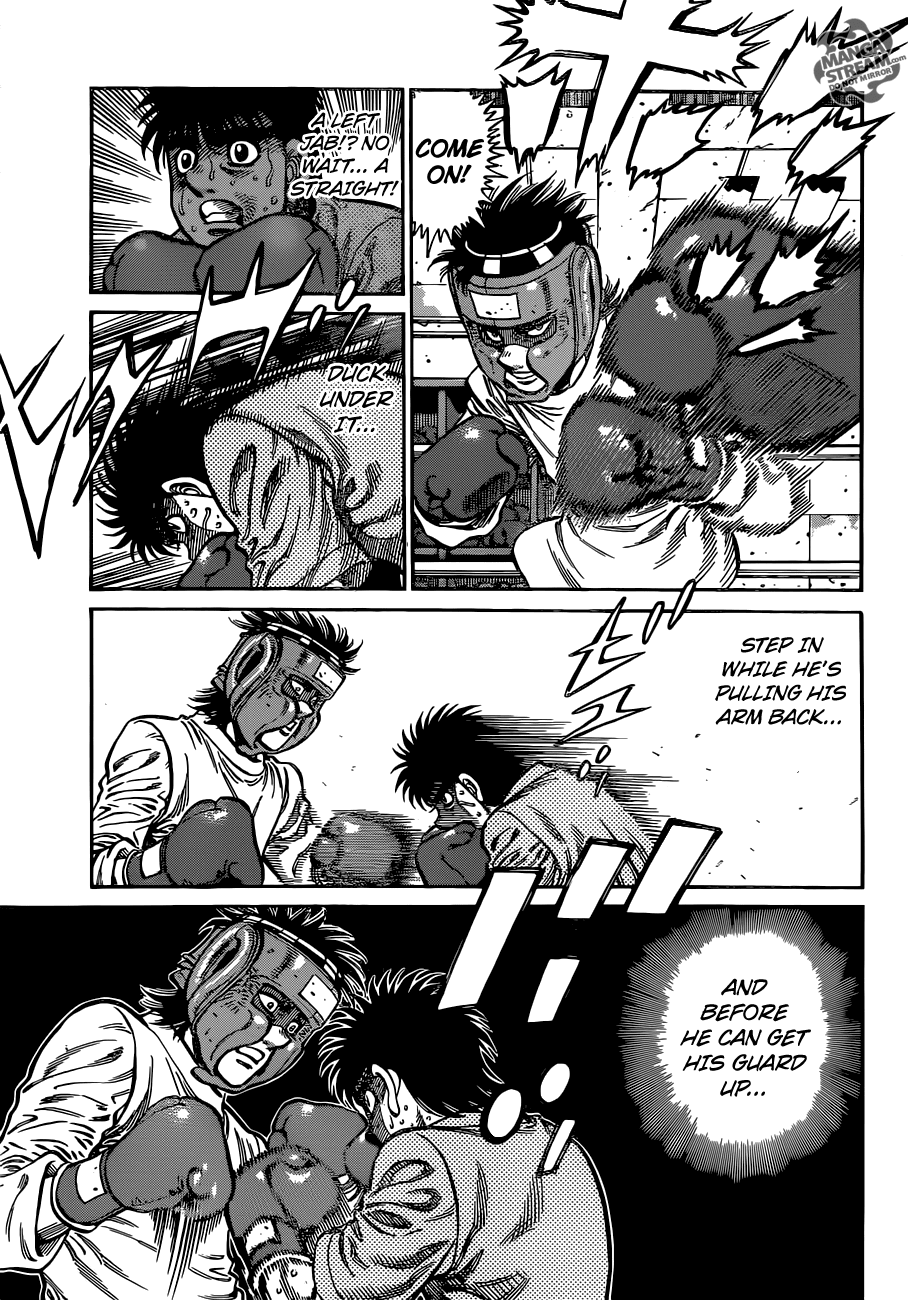 Hajime no Ippo Chapter 1008 — page 15
