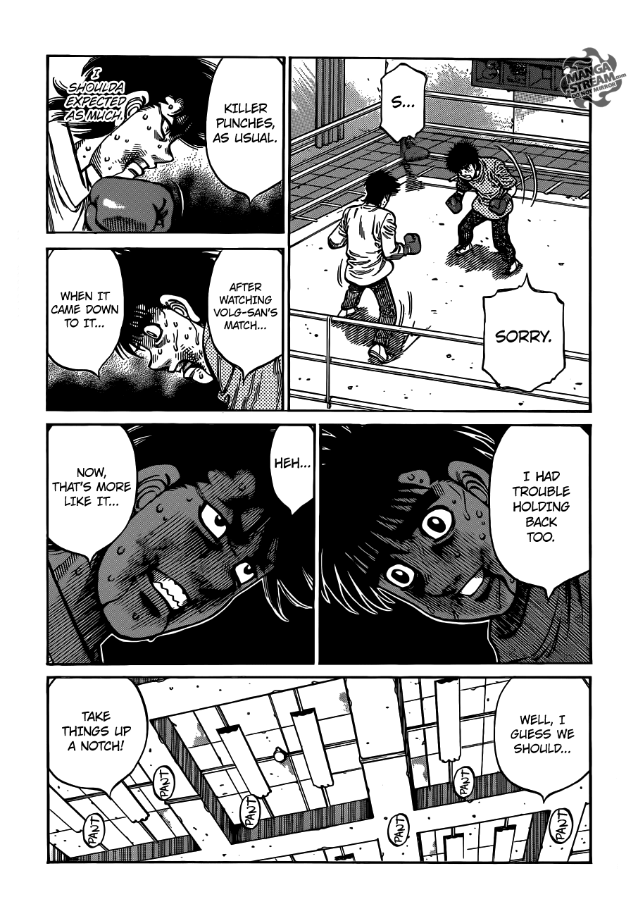 Hajime no Ippo Chapter 1008 — page 17