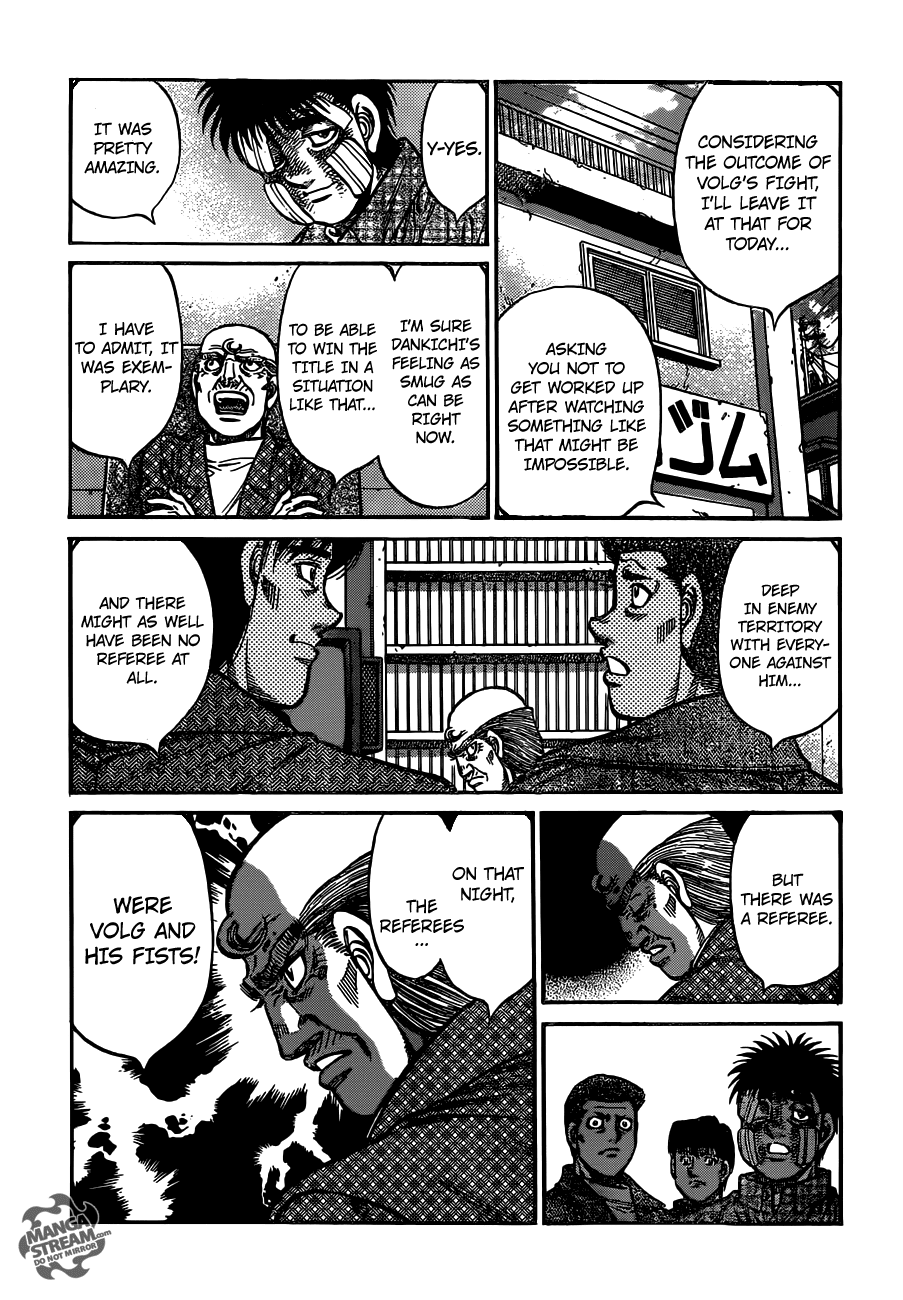 Hajime no Ippo Chapter 1009 — page 13