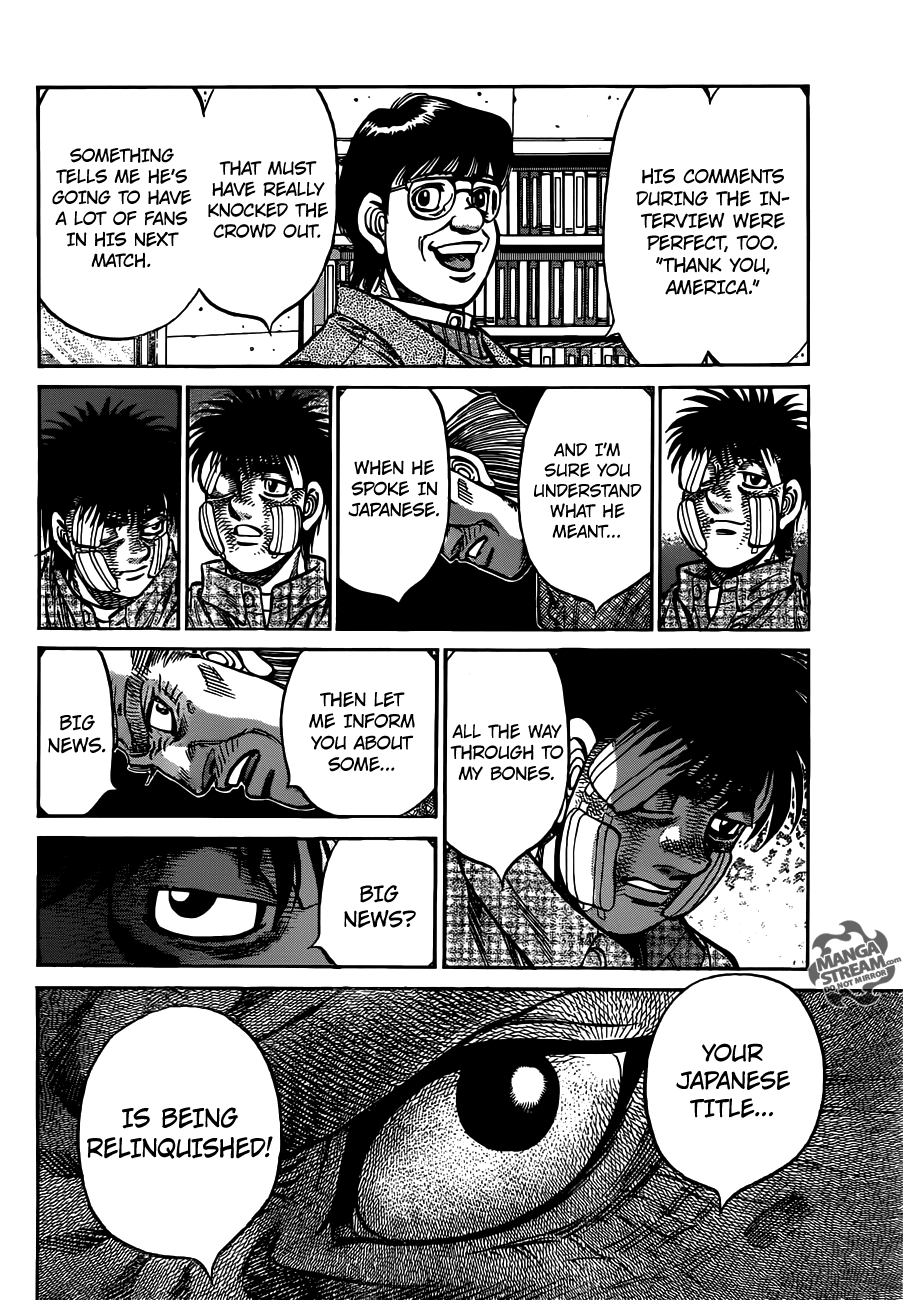 Hajime no Ippo Chapter 1009 — page 14
