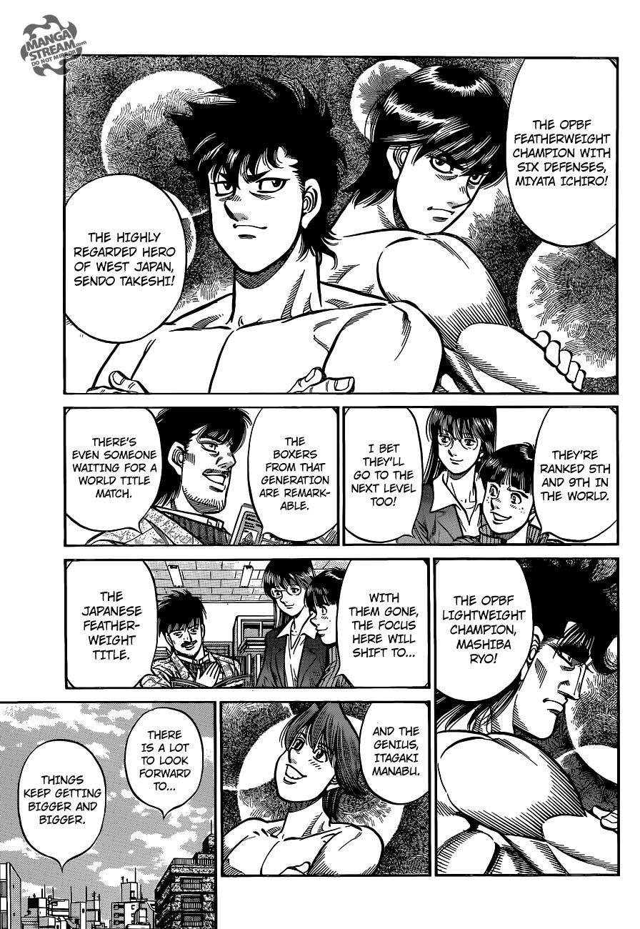 Hajime no Ippo Chapter 1010 — page 6