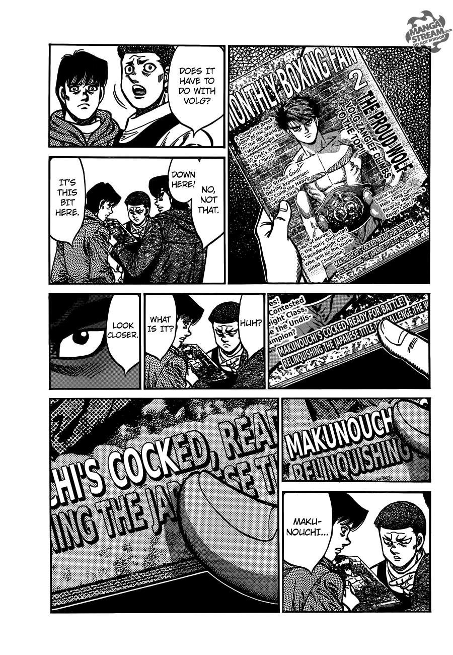 Hajime no Ippo Chapter 1013 — page 10