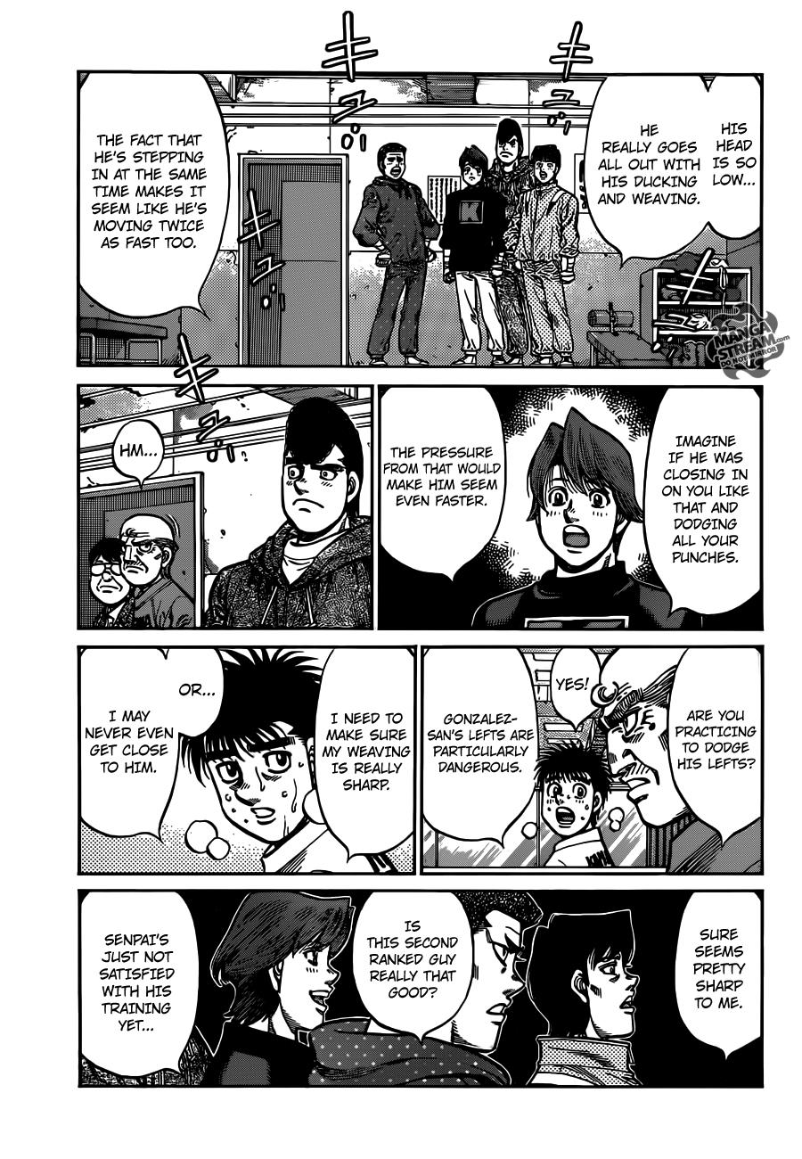 Hajime no Ippo Chapter 1015 — page 3